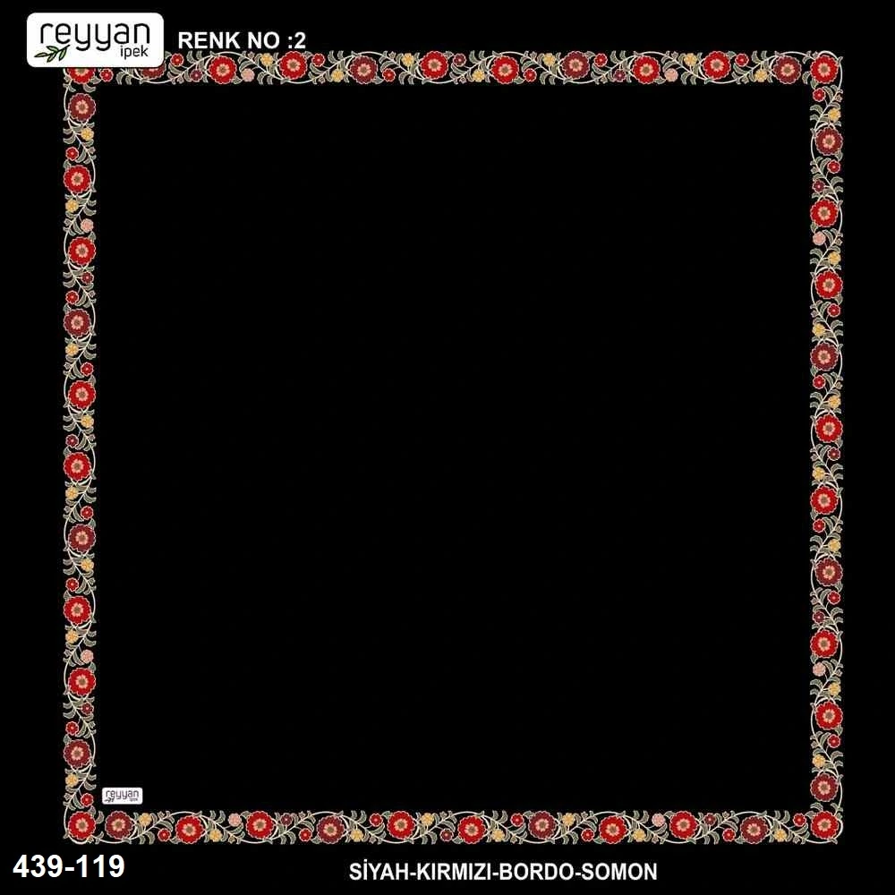 Reyyan İpek İçi Boş Desenli Oyalık Yazma 439-119