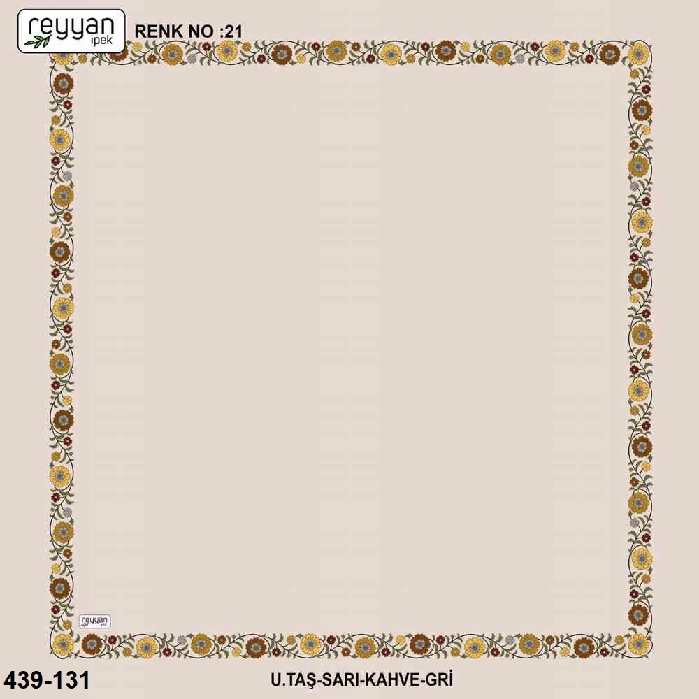 Reyyan İpek İçi Boş Desenli Oyalık Yazma 439-131