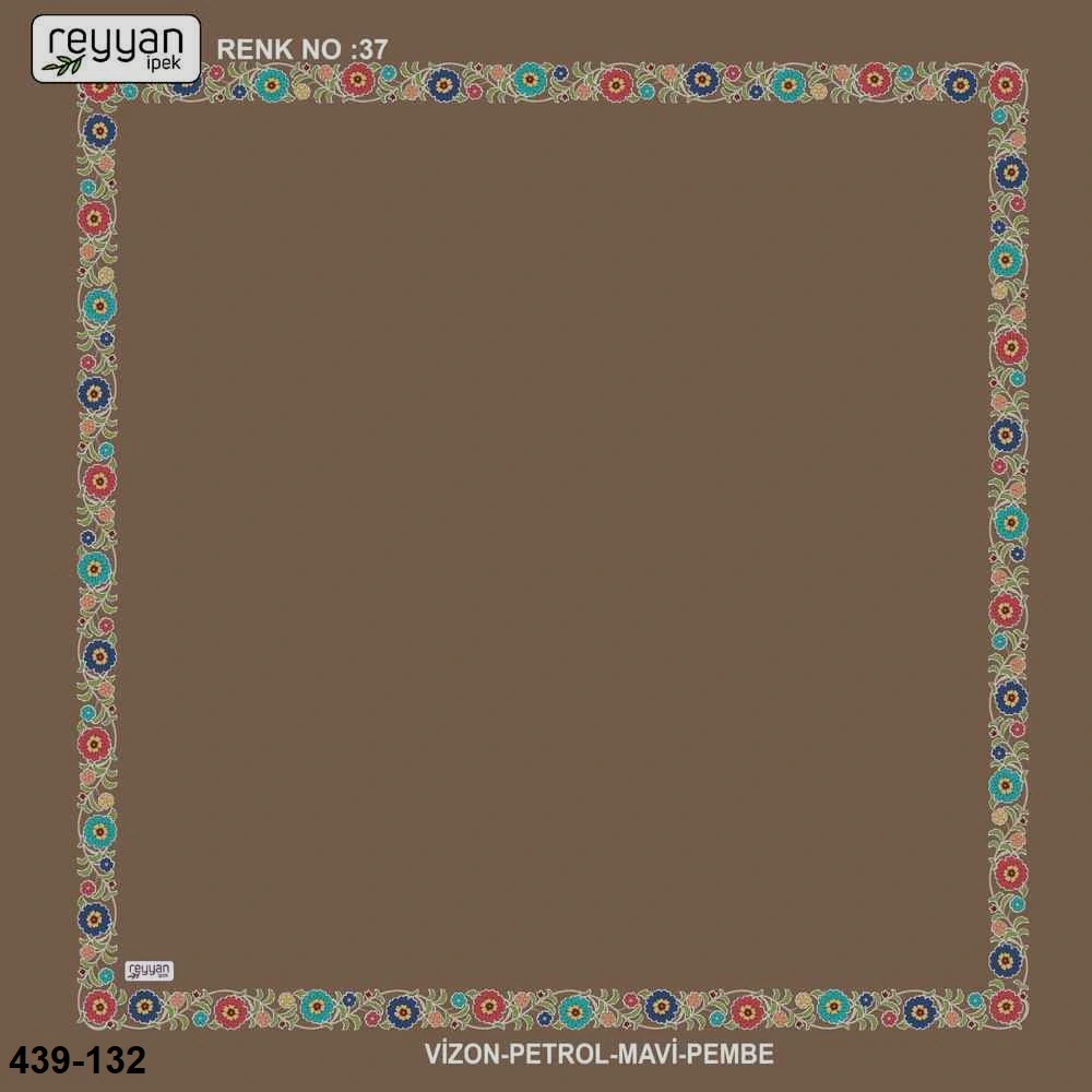 Reyyan İpek İçi Boş Desenli Oyalık Yazma 439-132