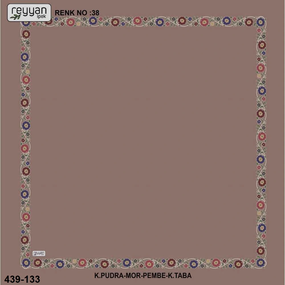 Reyyan İpek İçi Boş Desenli Oyalık Yazma 439-133