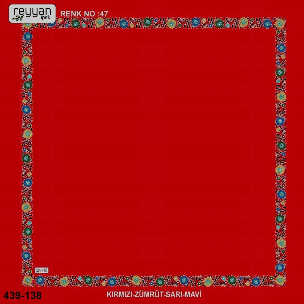 Reyyan İpek İçi Boş Desenli Oyalık Yazma 439-138