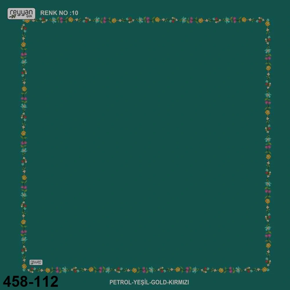 Reyyan İpek İçi Boş Desenli Oyalık Yazma 458-112