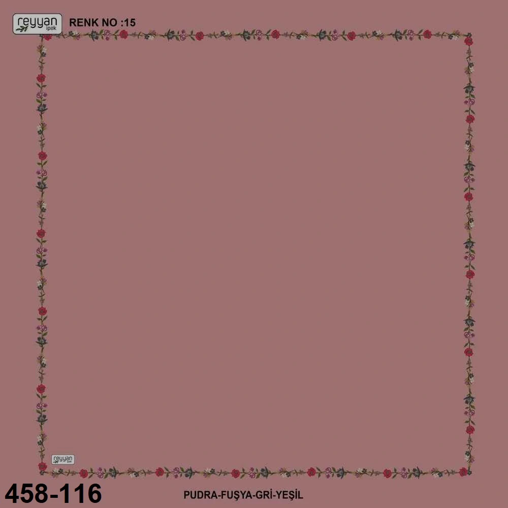Reyyan İpek İçi Boş Desenli Oyalık Yazma 458-116