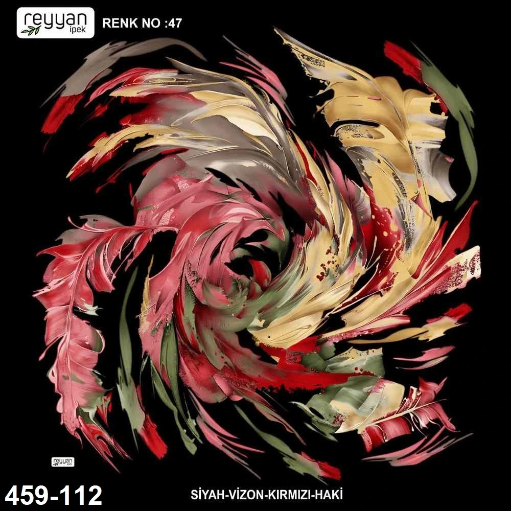 Reyyan İpek İçi Boş Desenli Oyalık Yazma 459-112