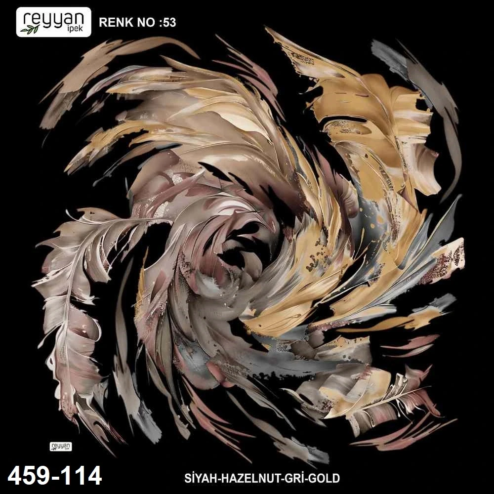 Reyyan İpek İçi Boş Desenli Oyalık Yazma 459-114