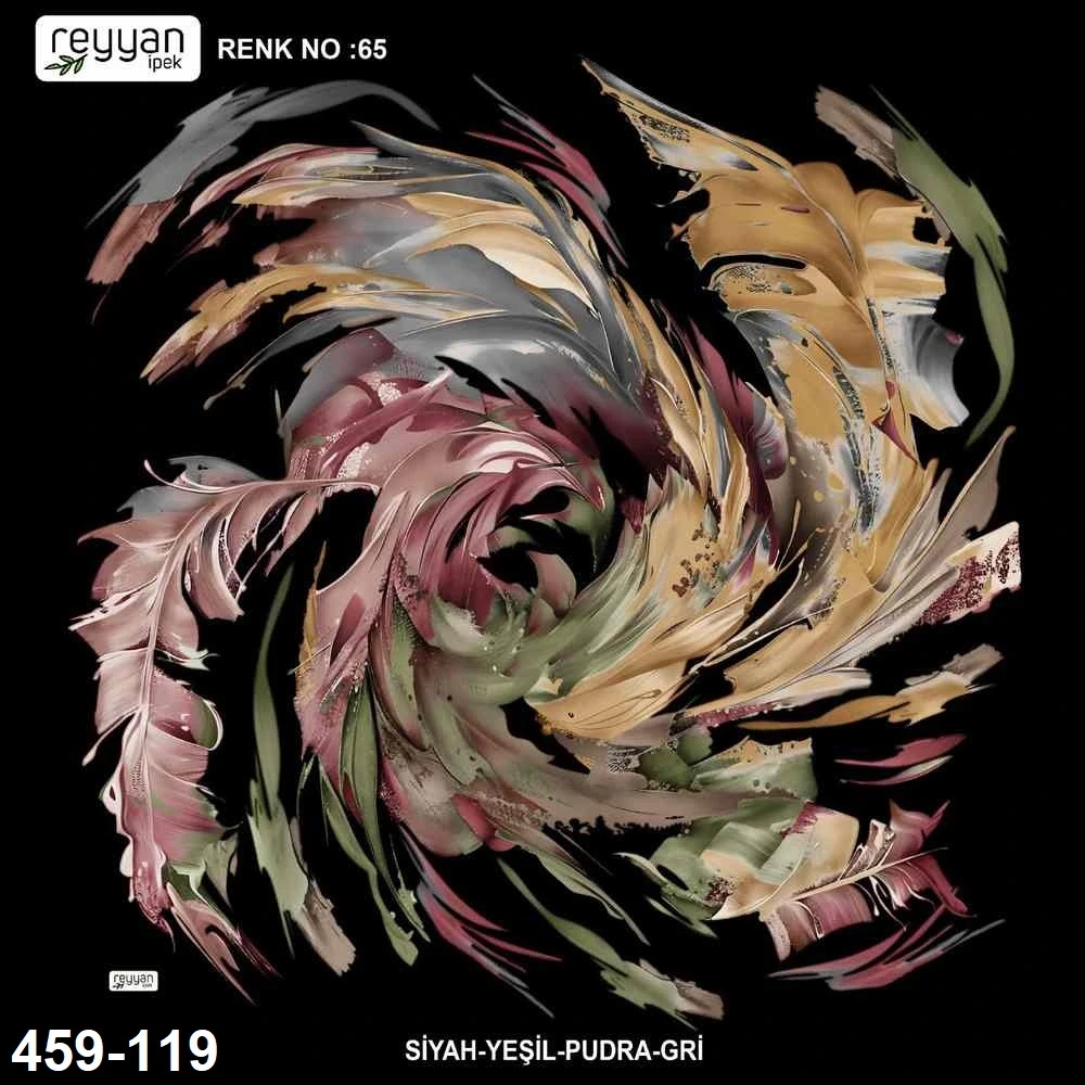 Reyyan İpek İçi Boş Desenli Oyalık Yazma 459-119