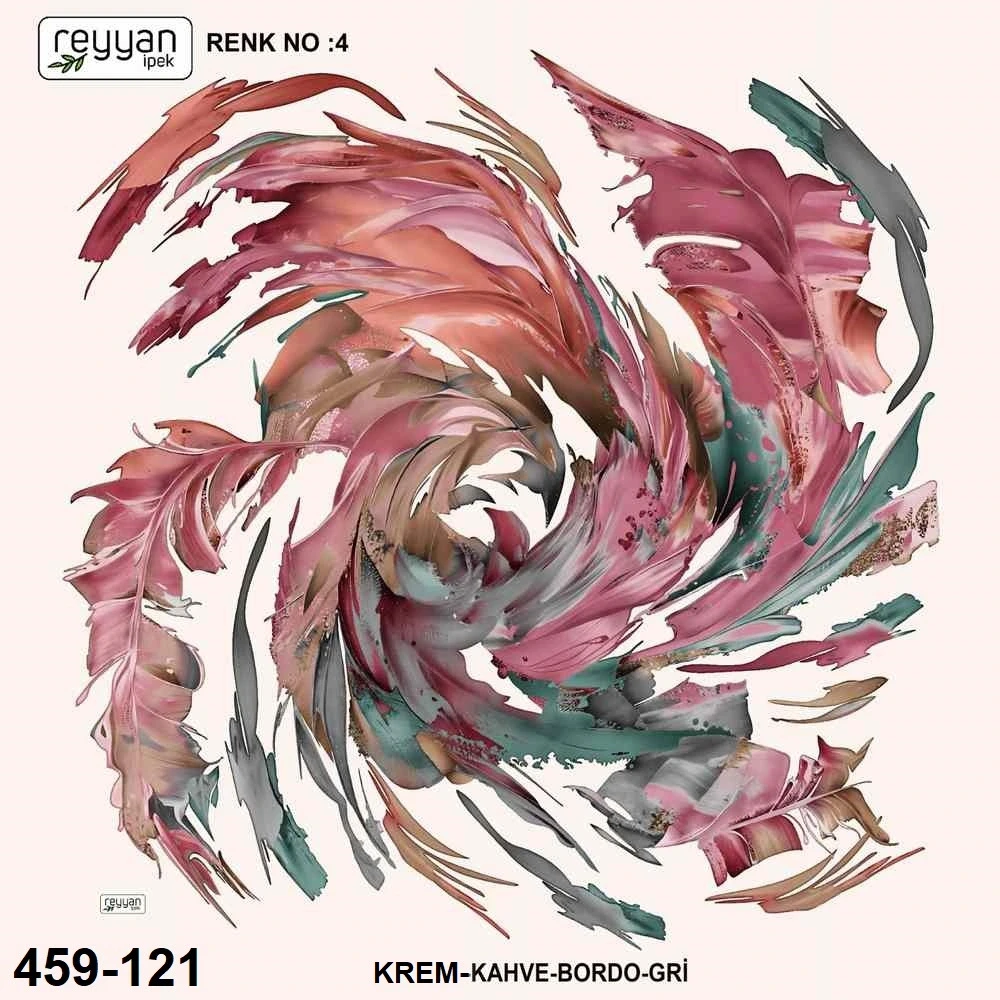 Reyyan İpek İçi Boş Desenli Oyalık Yazma 459-121