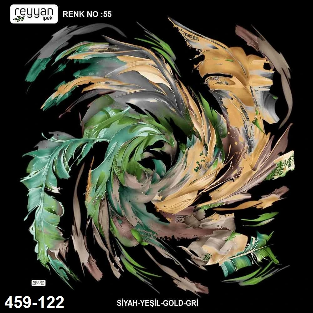 Reyyan İpek İçi Boş Desenli Oyalık Yazma 459-122