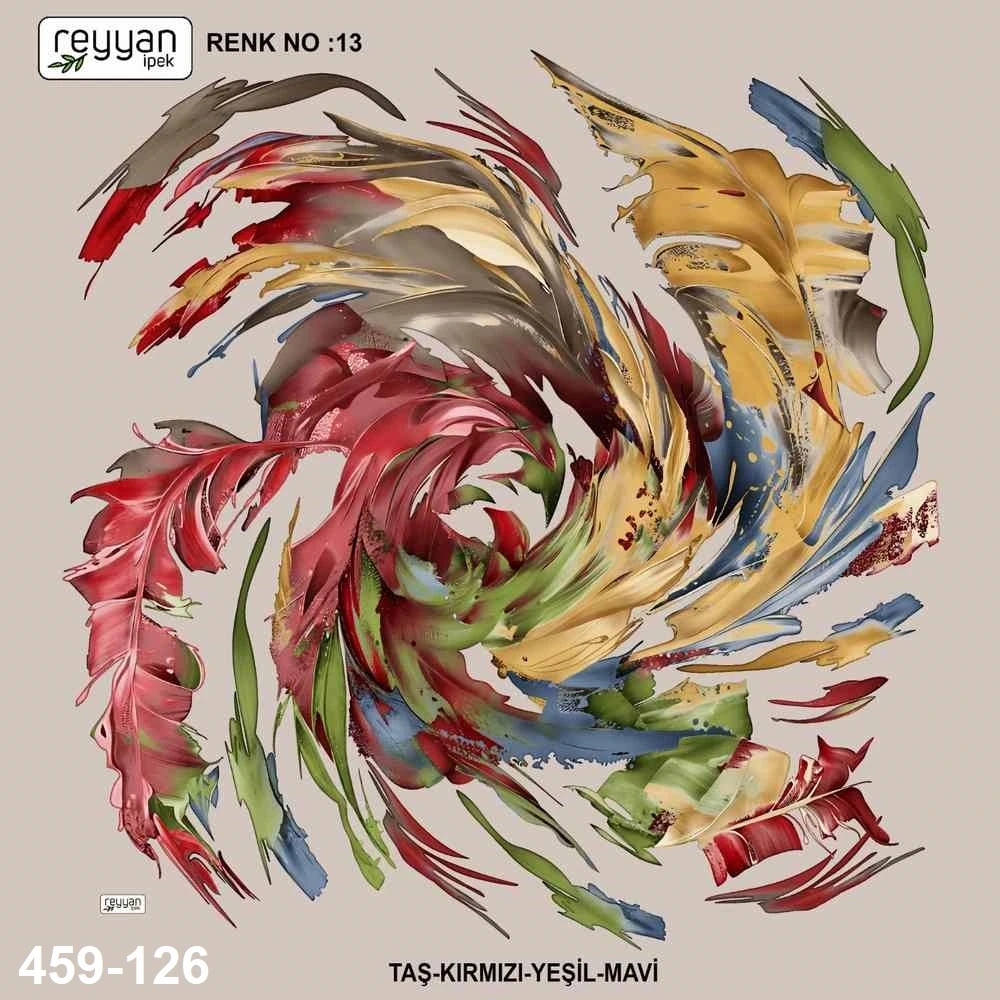 Reyyan İpek İçi Boş Desenli Oyalık Yazma 459-126