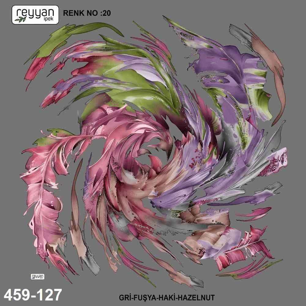 Reyyan İpek İçi Boş Desenli Oyalık Yazma 459-127