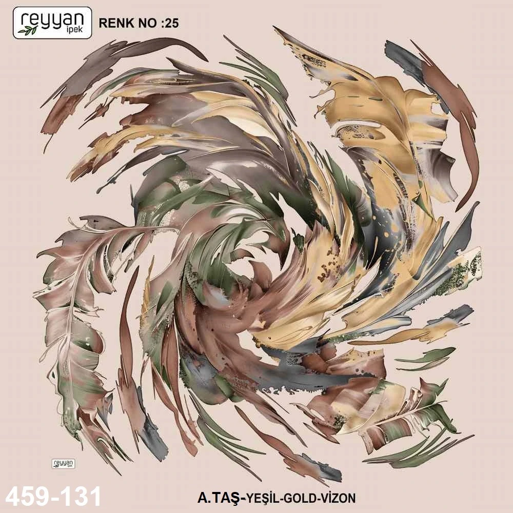 Reyyan İpek İçi Boş Desenli Oyalık Yazma 459-131