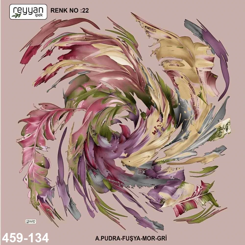 Reyyan İpek İçi Boş Desenli Oyalık Yazma 459-134