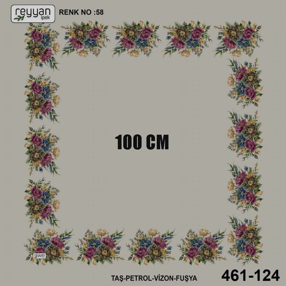 Reyyan İpek İçi Boş Desenli Oyalık Yazma 461-124