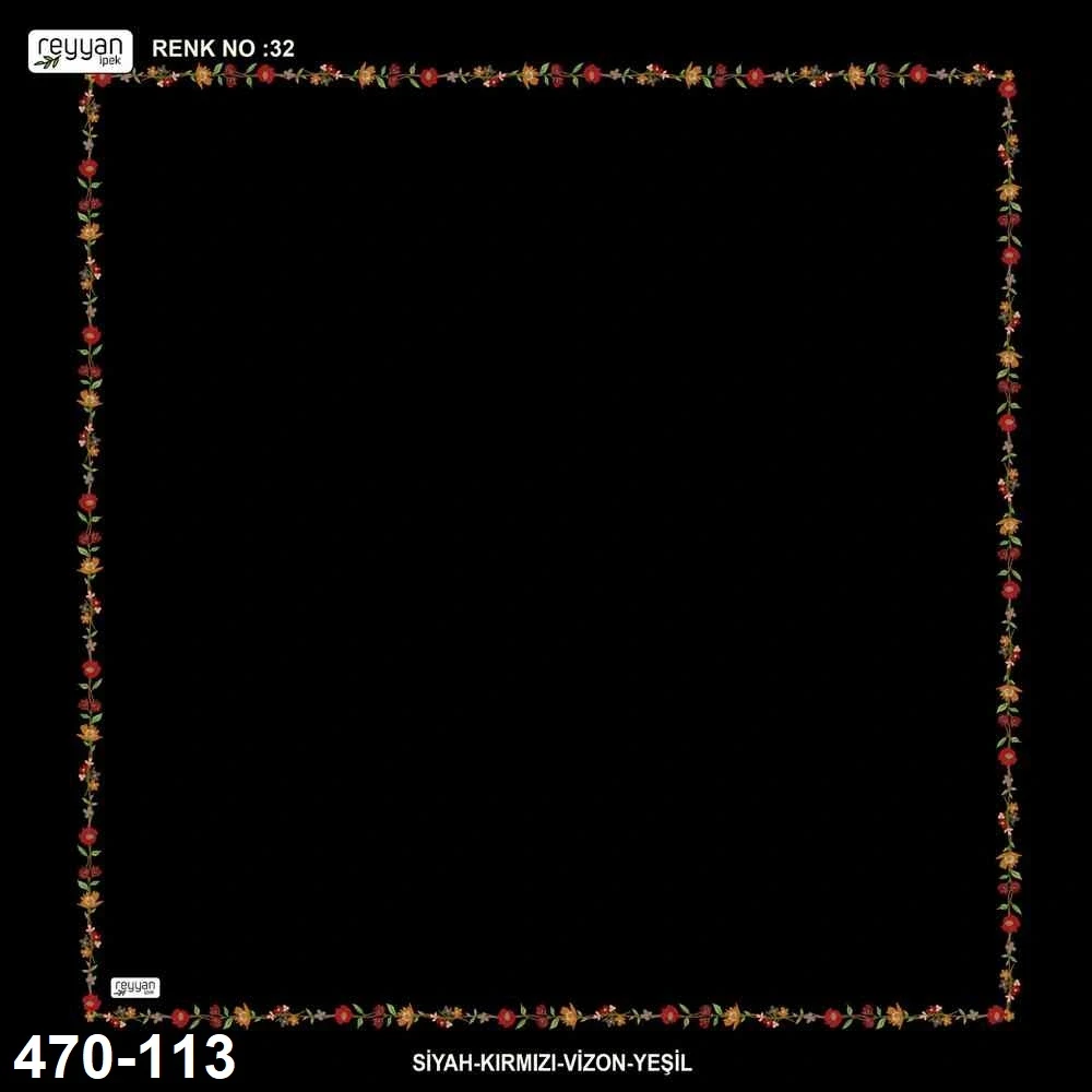 Reyyan İpek İçi Boş Desenli Oyalık Yazma 470-113
