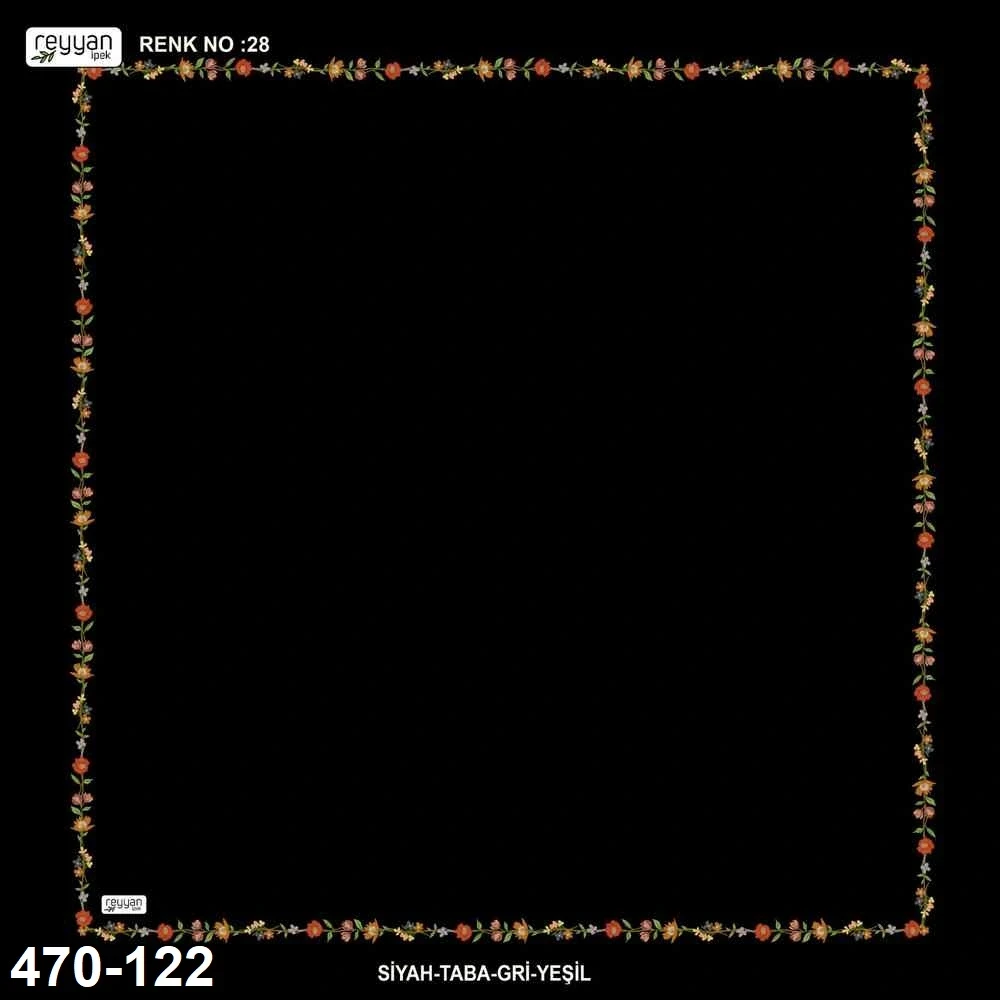 Reyyan İpek İçi Boş Desenli Oyalık Yazma 470-122