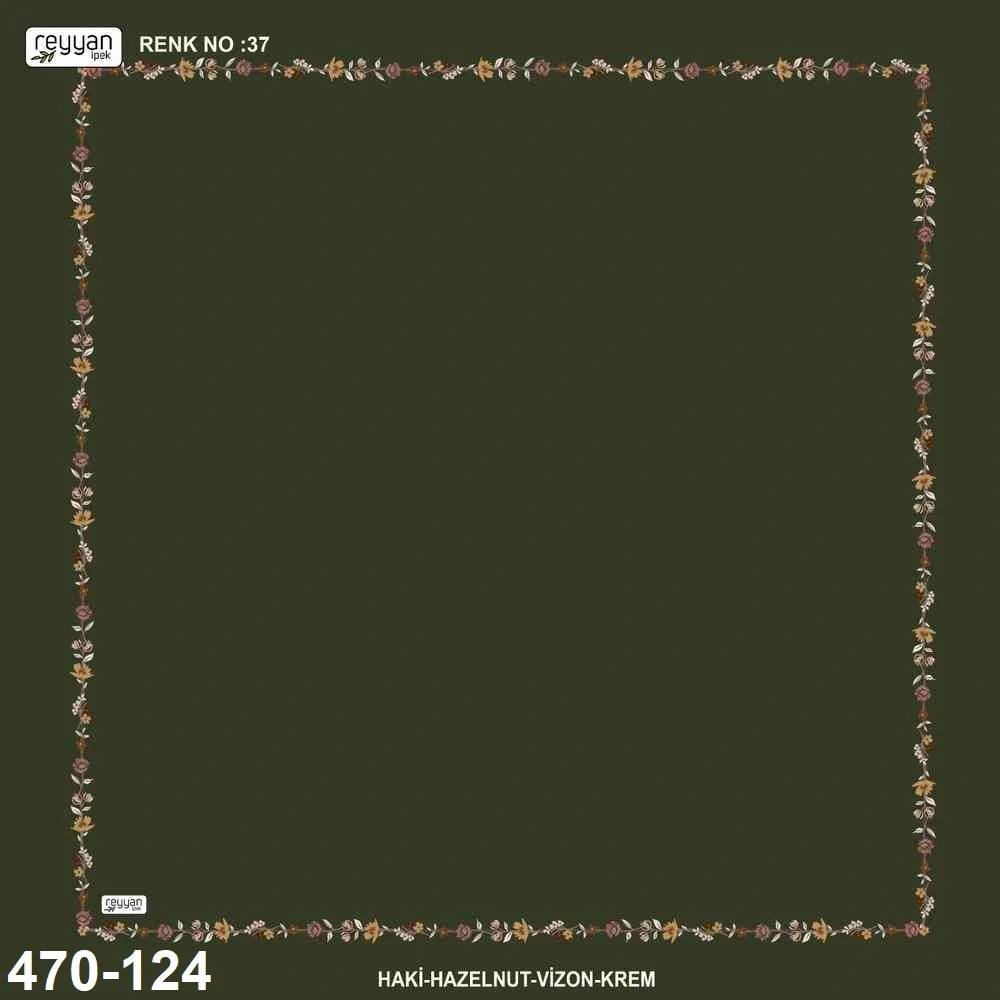 Reyyan İpek İçi Boş Desenli Oyalık Yazma 470-124