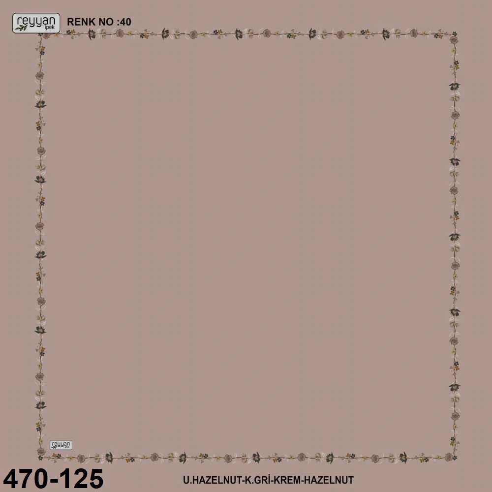 Reyyan İpek İçi Boş Desenli Oyalık Yazma 470-125