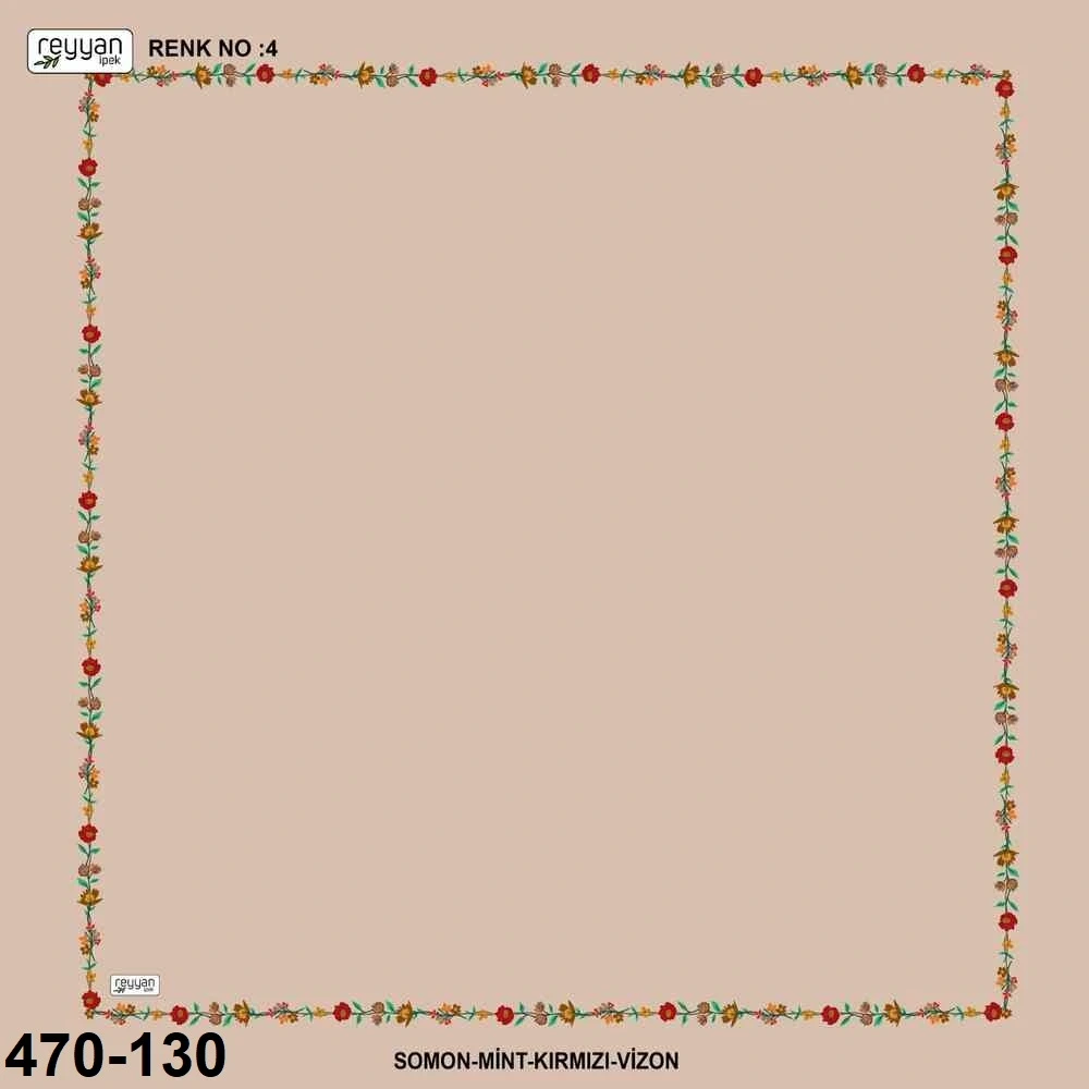 Reyyan İpek İçi Boş Desenli Oyalık Yazma 470-130
