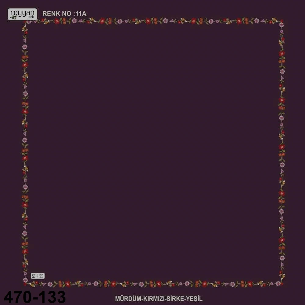 Reyyan İpek İçi Boş Desenli Oyalık Yazma 470-133