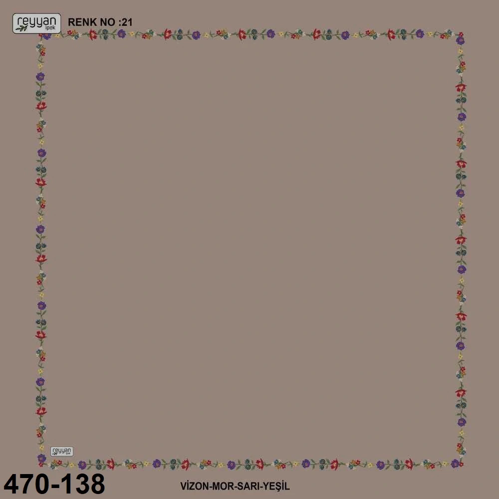 Reyyan İpek İçi Boş Desenli Oyalık Yazma 470-138
