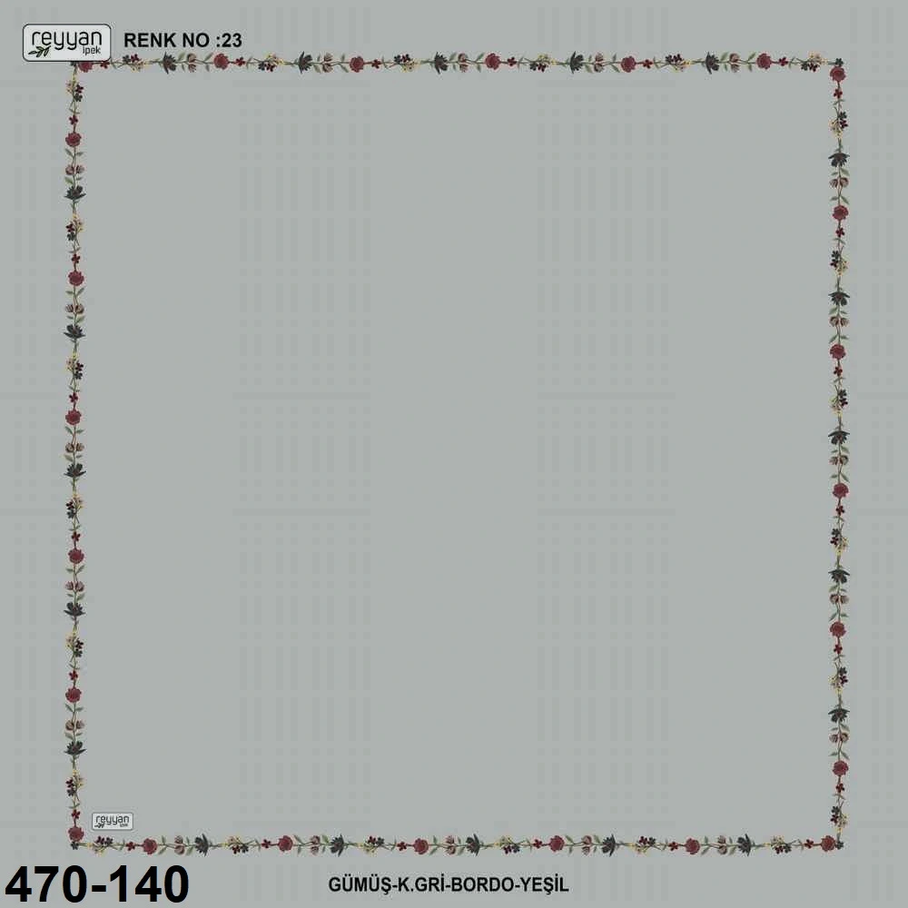 Reyyan İpek İçi Boş Desenli Oyalık Yazma 470-140