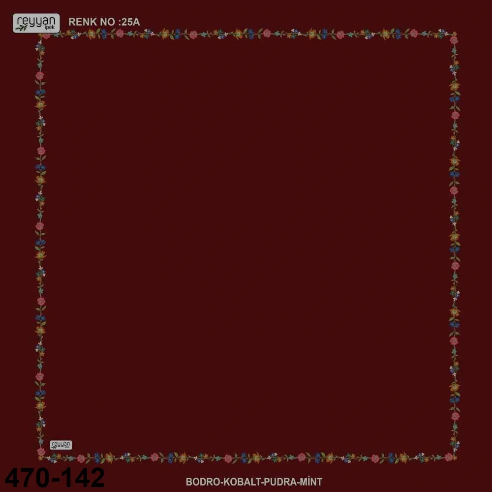 Reyyan İpek İçi Boş Desenli Oyalık Yazma 470-142