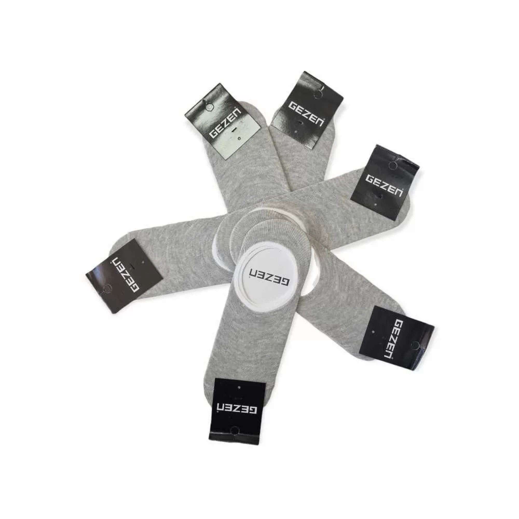 Gezen Erkek Babet (12 Çift) A.Gri