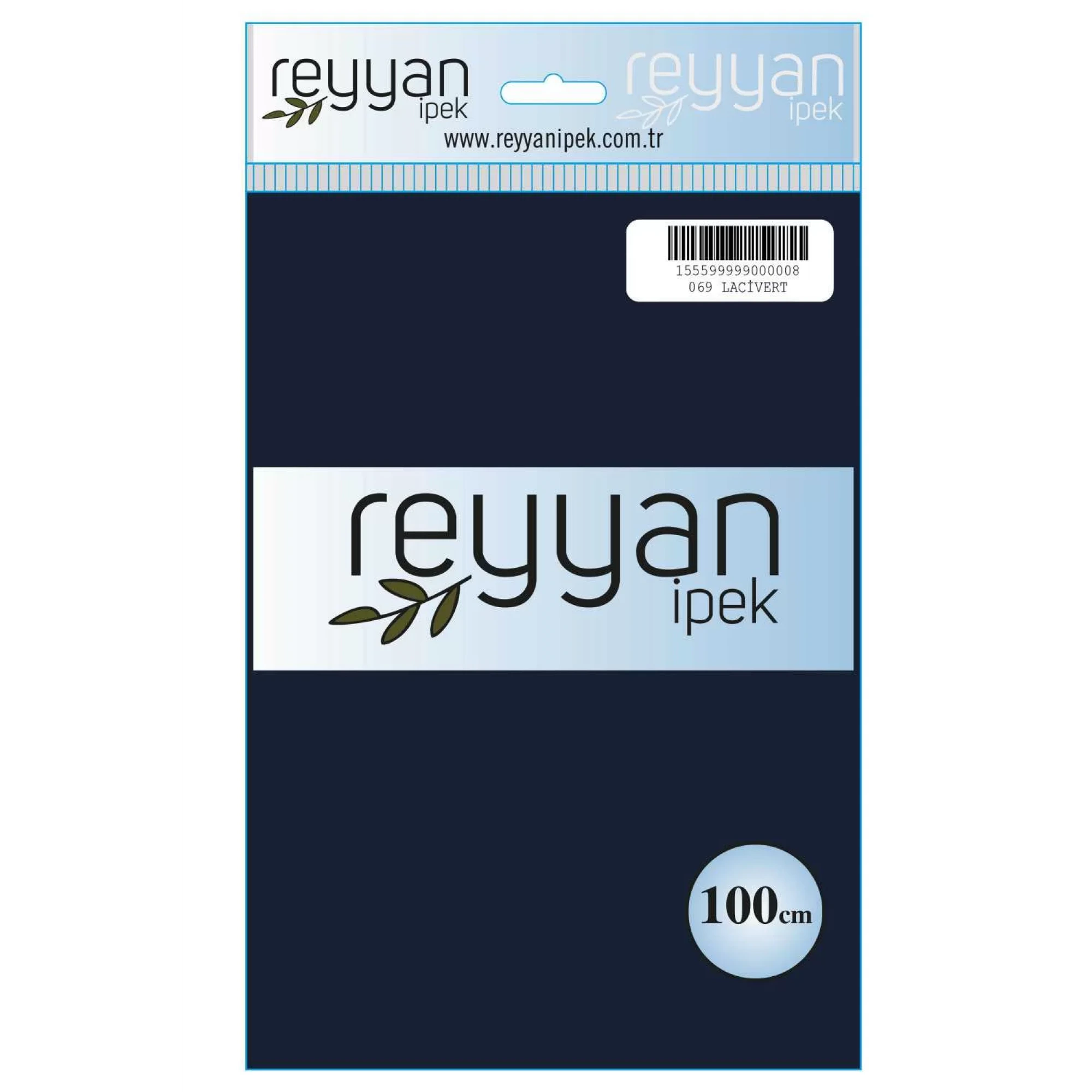 Reyyan İpek Düz Renk Oyalık Yazma reyyan-069 (lacivert)