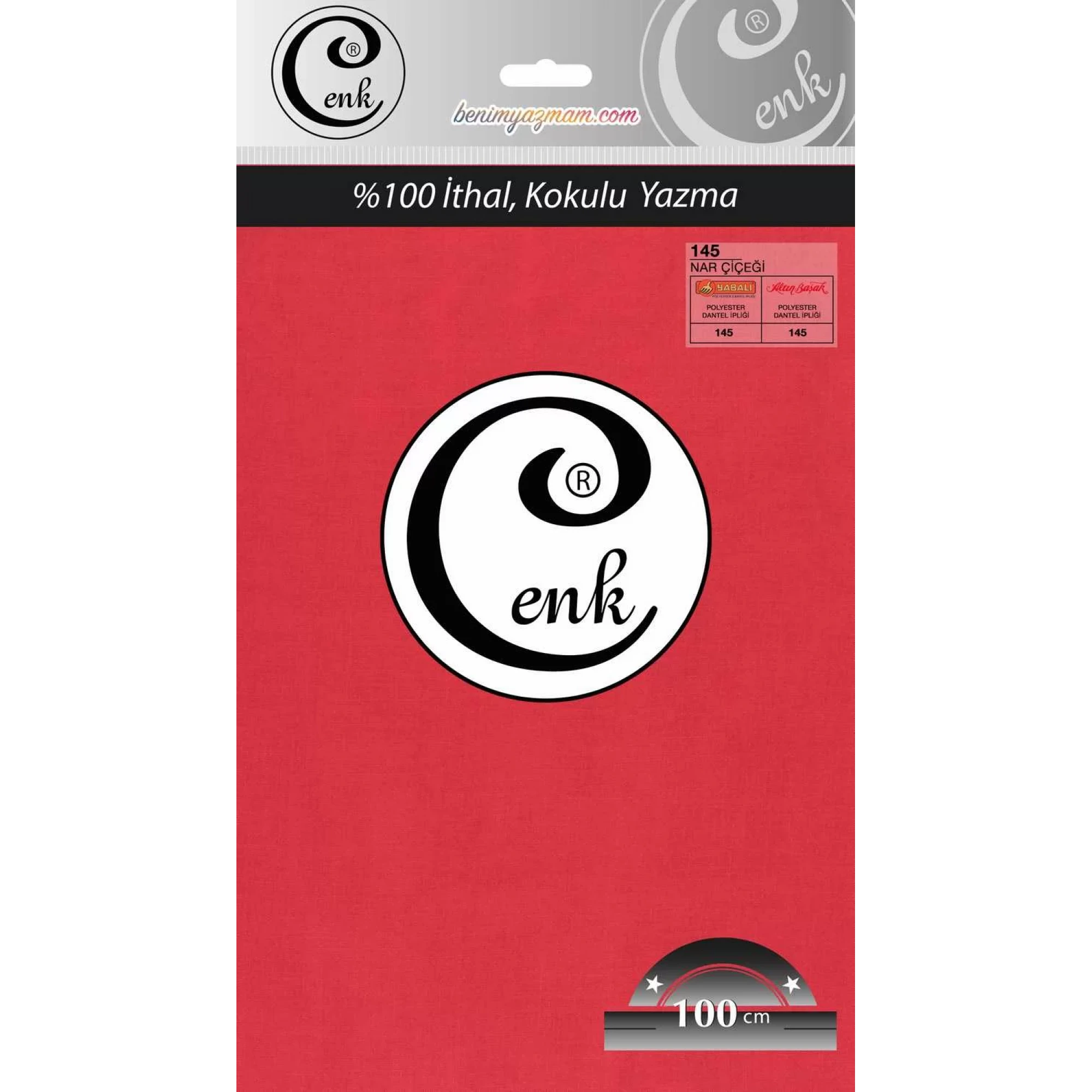 Cenk Düz Renk Oyalık Yazma (nar çiçeği) cenk-duz-145