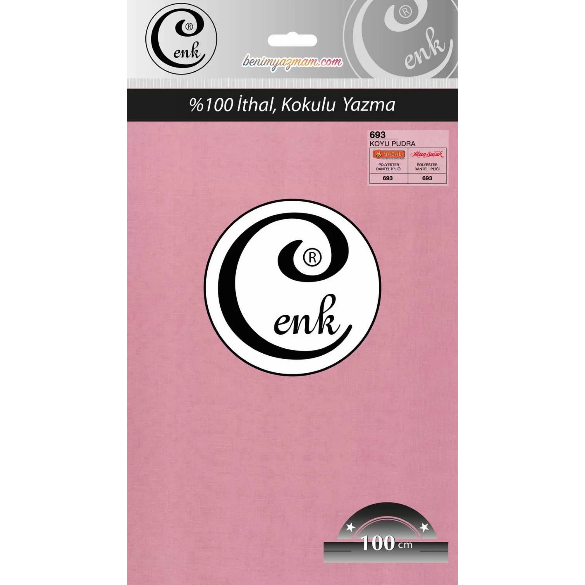 Cenk Düz Renk Oyalık Yazma (koyu pudra) cenk-duz-693