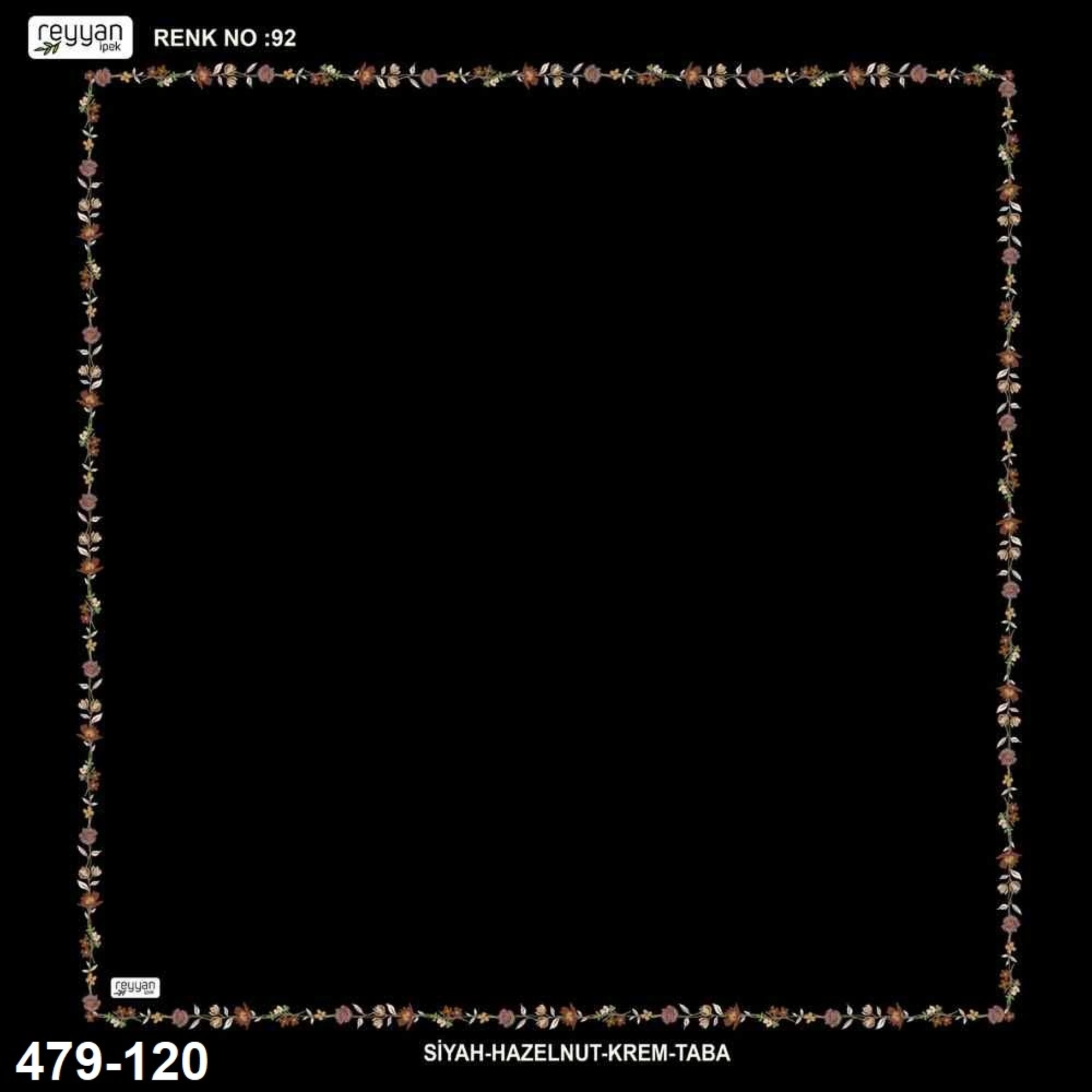 Reyyan İpek İçi Boş Desenli Oyalık Yazma 479-120