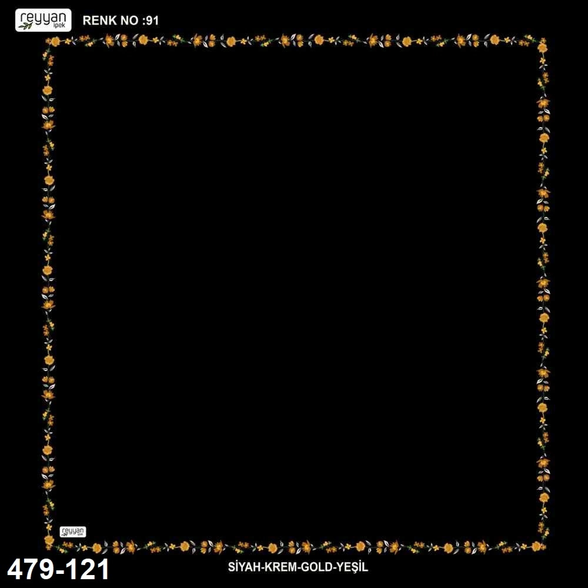 Reyyan İpek İçi Boş Desenli Oyalık Yazma 479-121