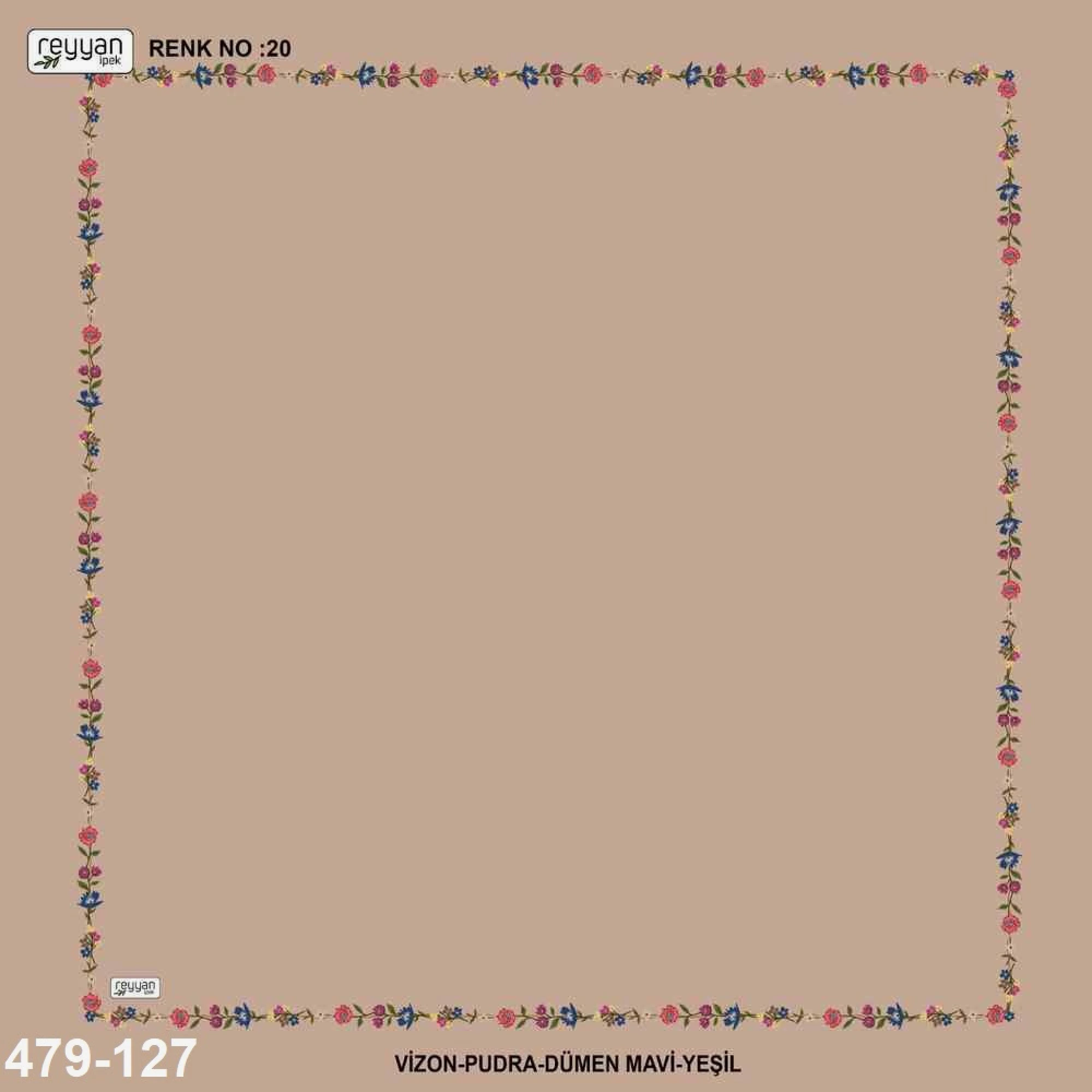 Reyyan İpek İçi Boş Desenli Oyalık Yazma 479-127