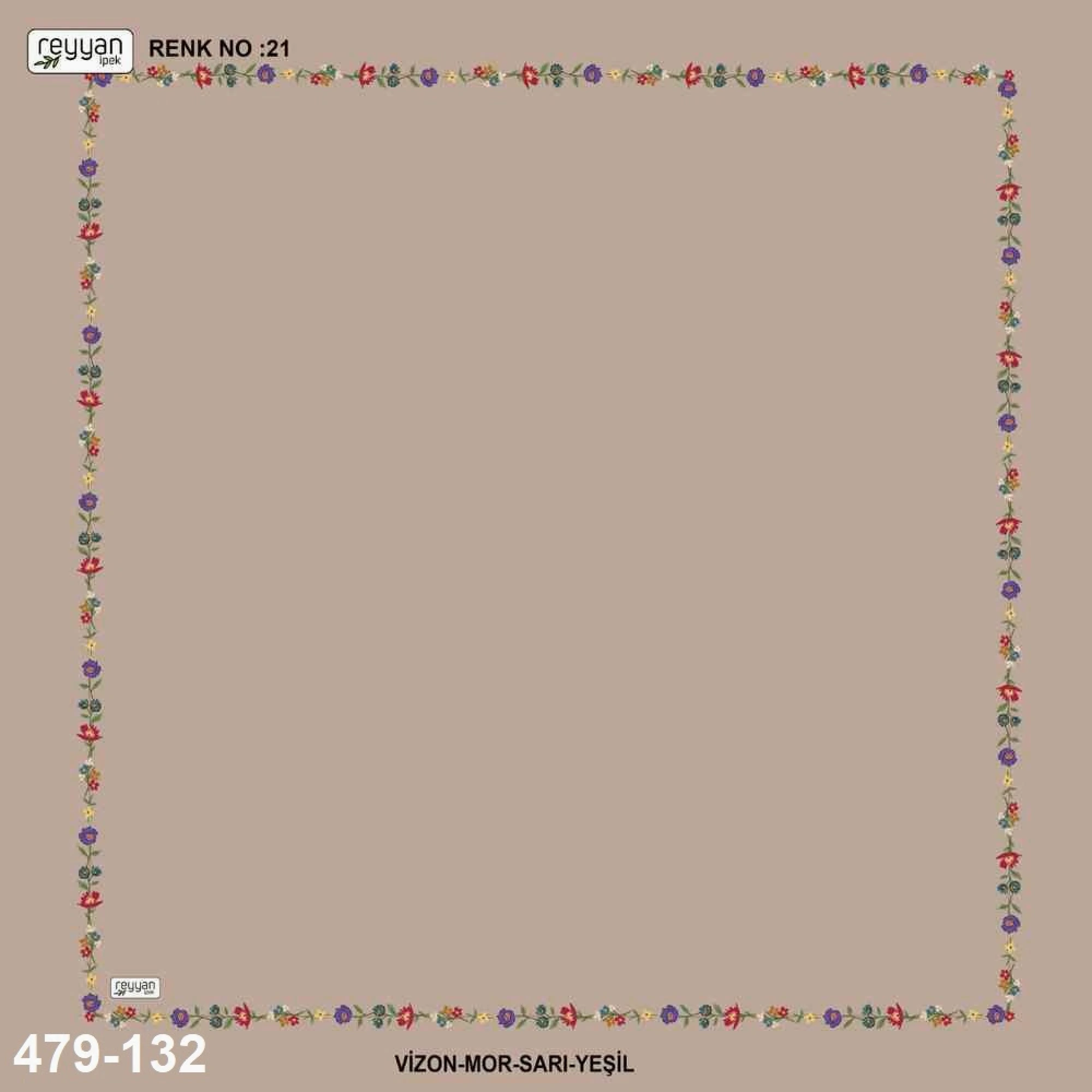 Reyyan İpek İçi Boş Desenli Oyalık Yazma 479-132