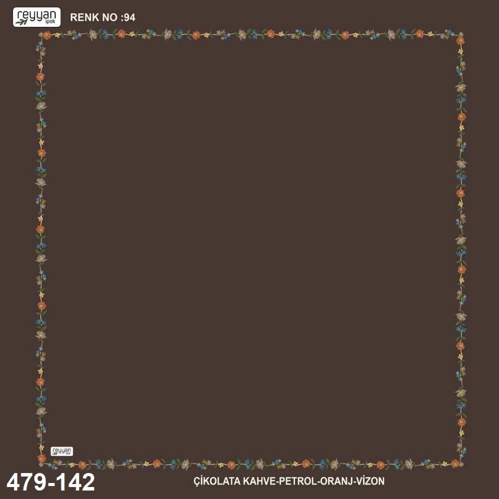 Reyyan İpek İçi Boş Desenli Oyalık Yazma 479-142