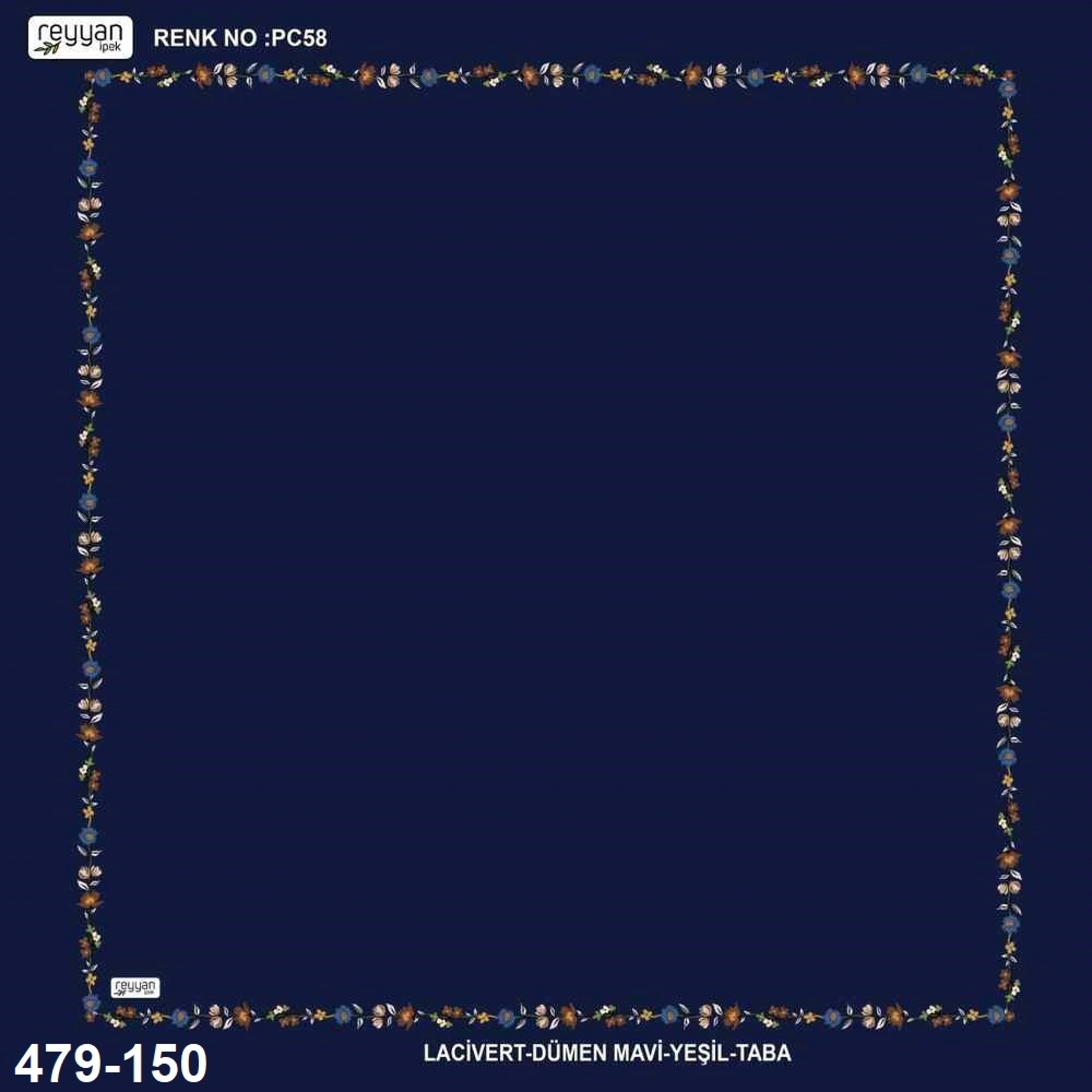 Reyyan İpek İçi Boş Desenli Oyalık Yazma 479-150