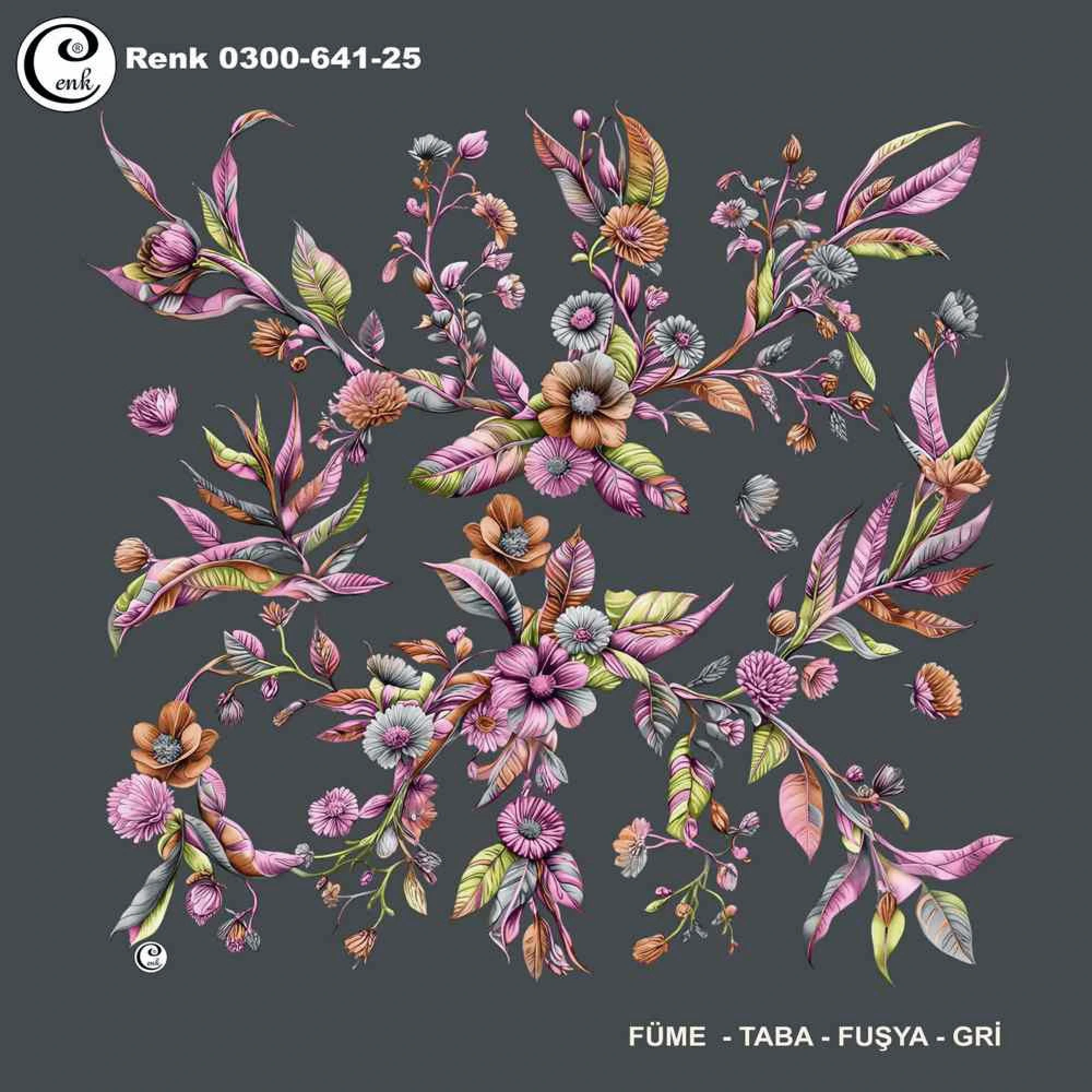Cenk Desenli Oyalık Yazma 641-25