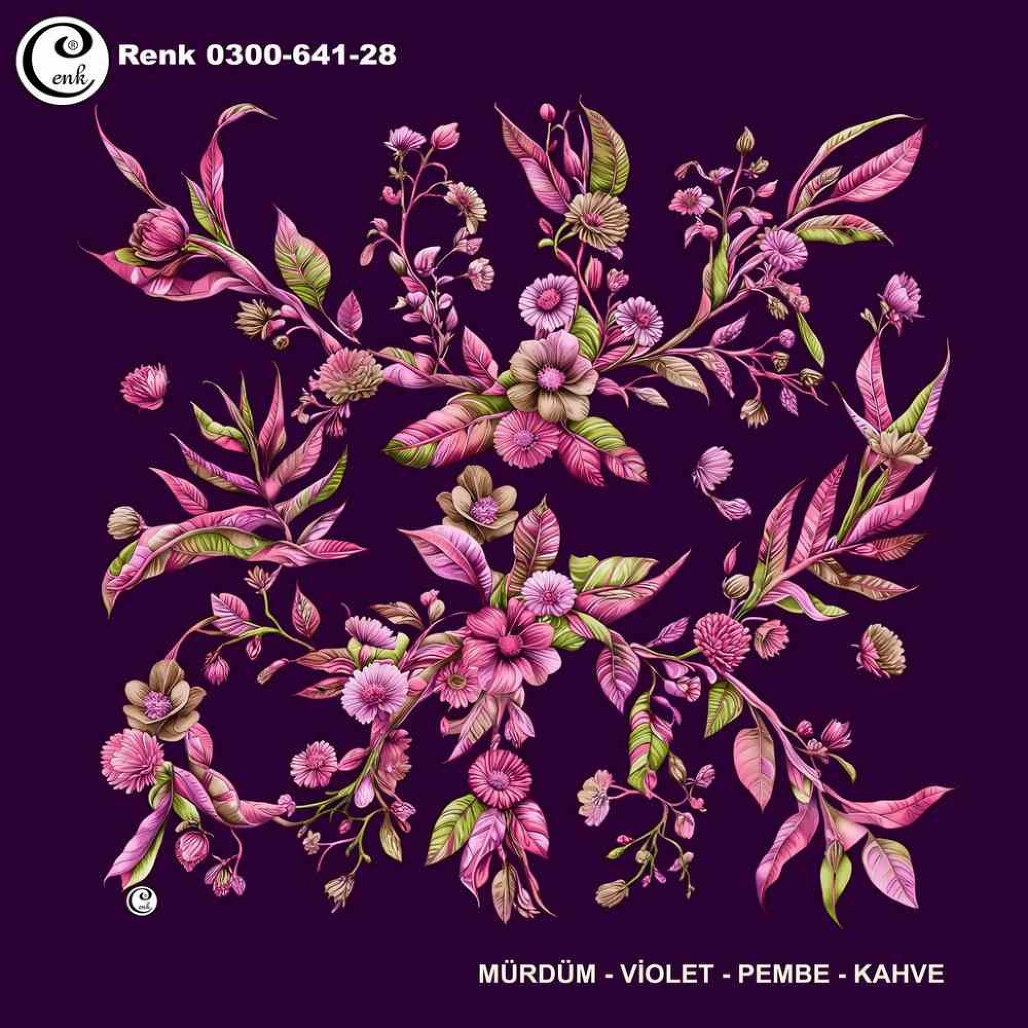 Cenk Desenli Oyalık Yazma 641-28