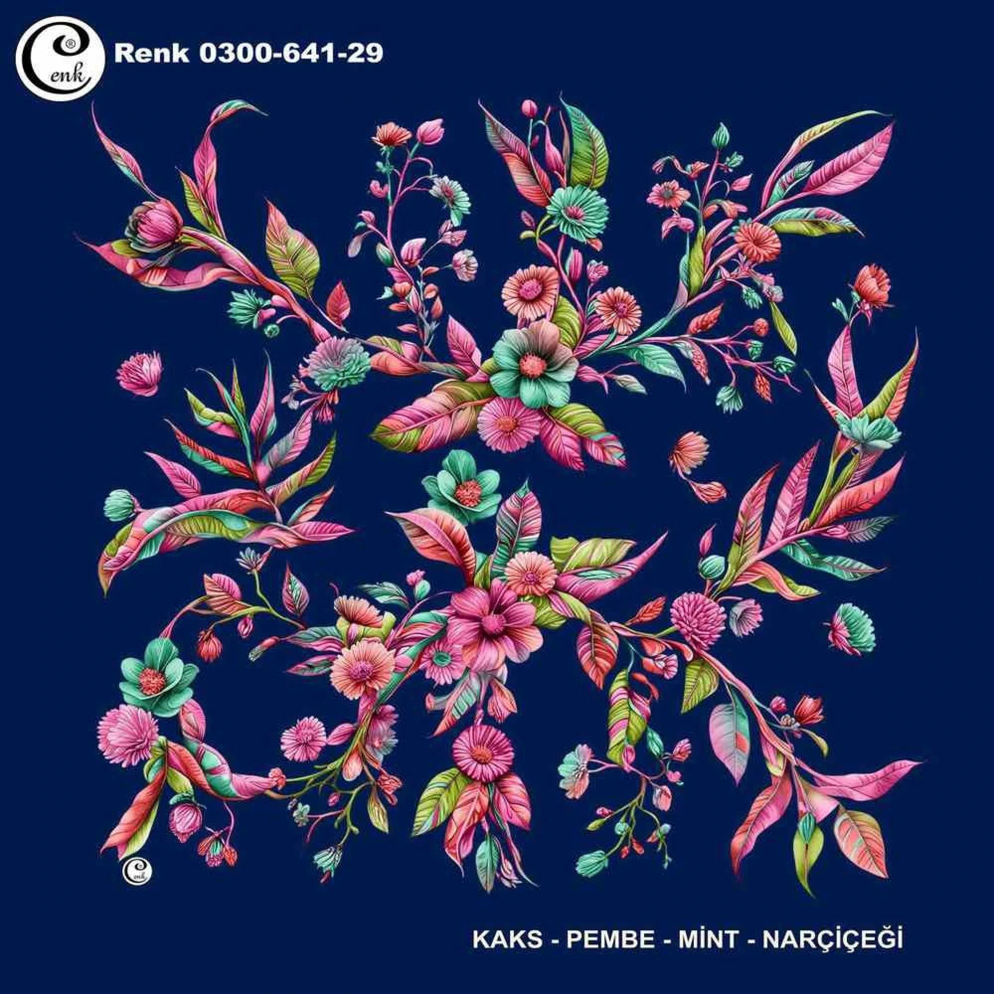 Cenk Desenli Oyalık Yazma 641-29