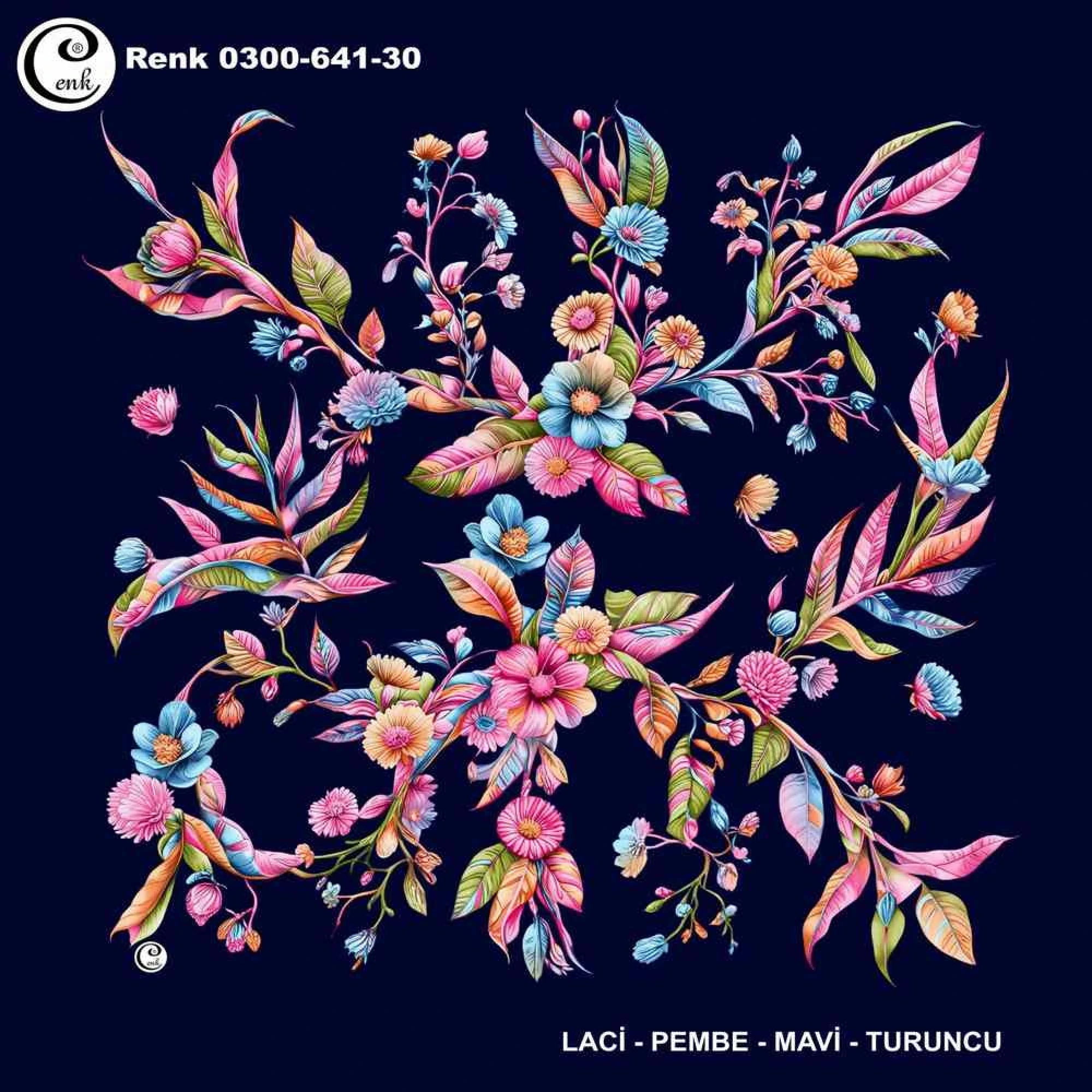 Cenk Desenli Oyalık Yazma 641-30