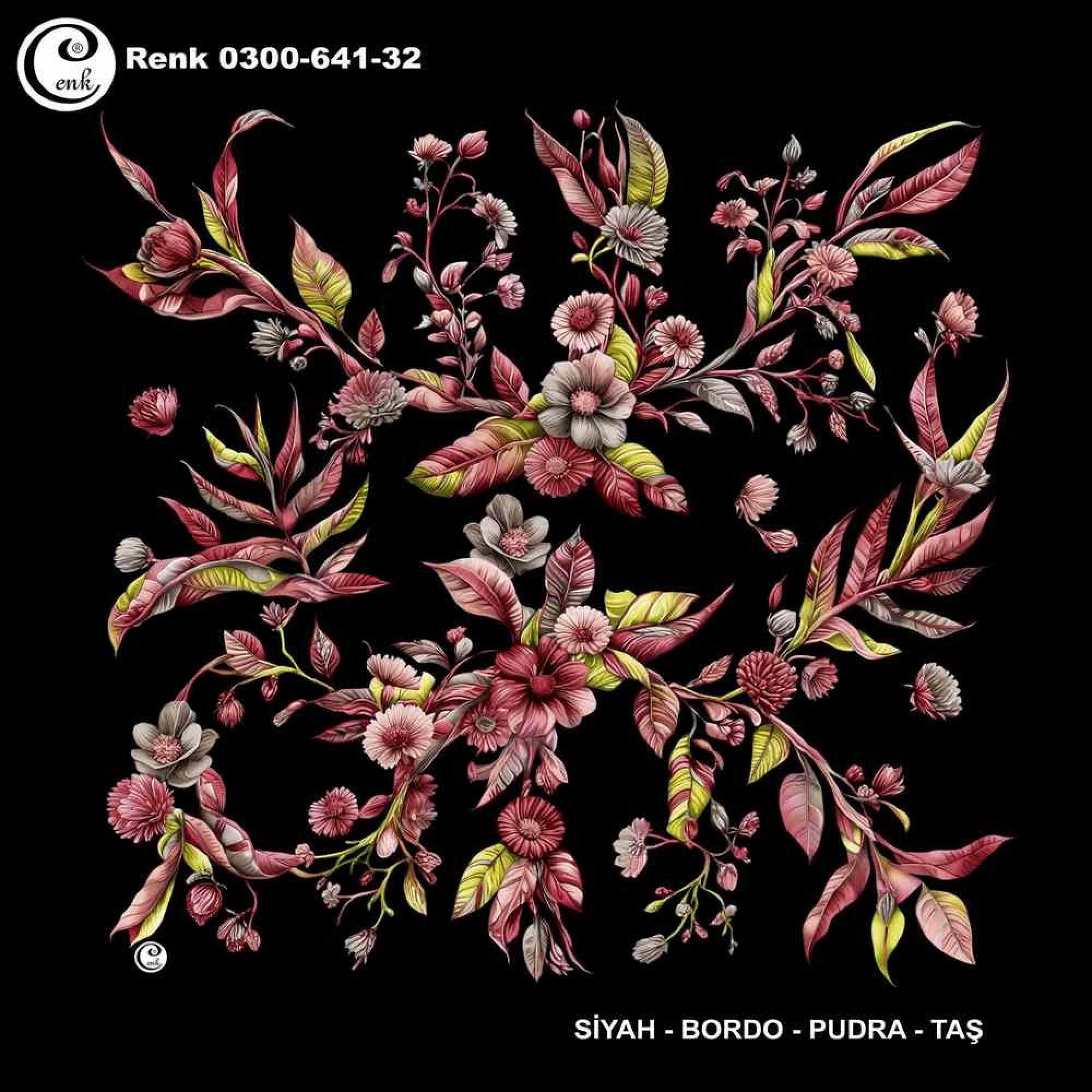 Cenk Desenli Oyalık Yazma 641-32