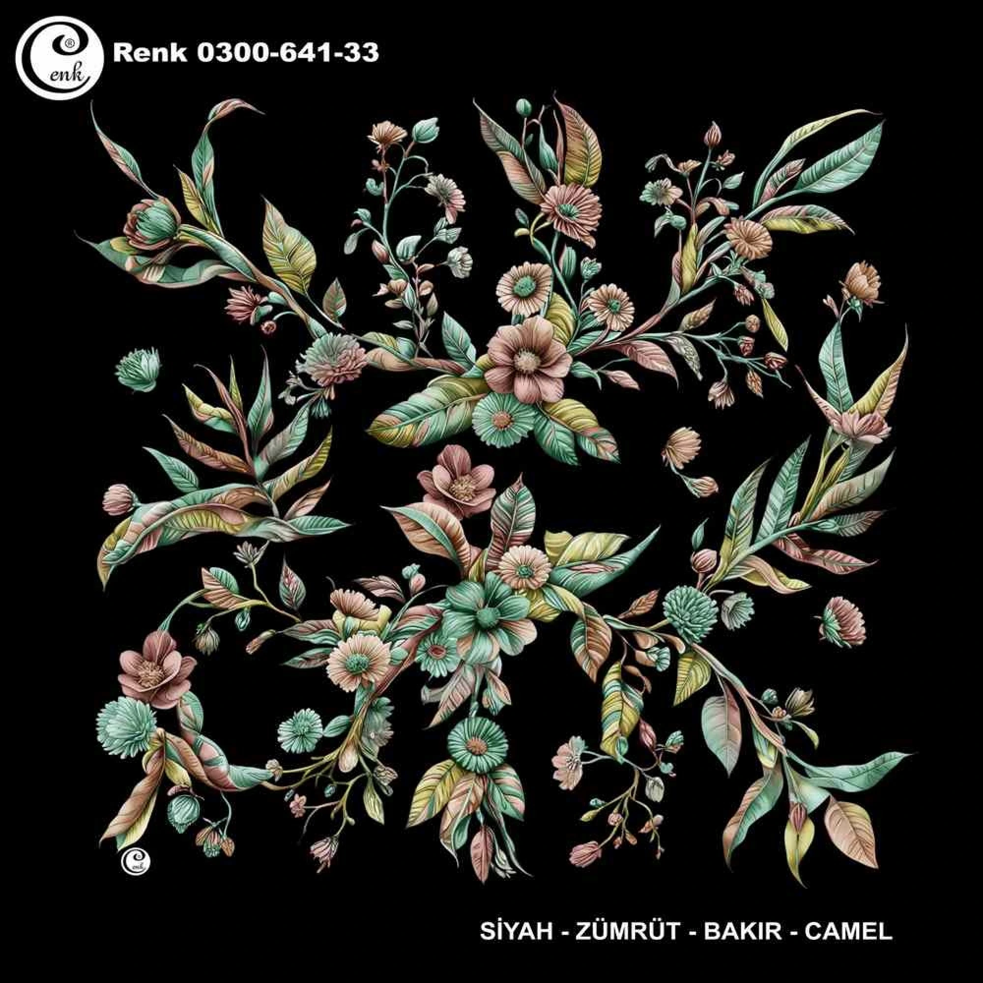 Cenk Desenli Oyalık Yazma 641-33