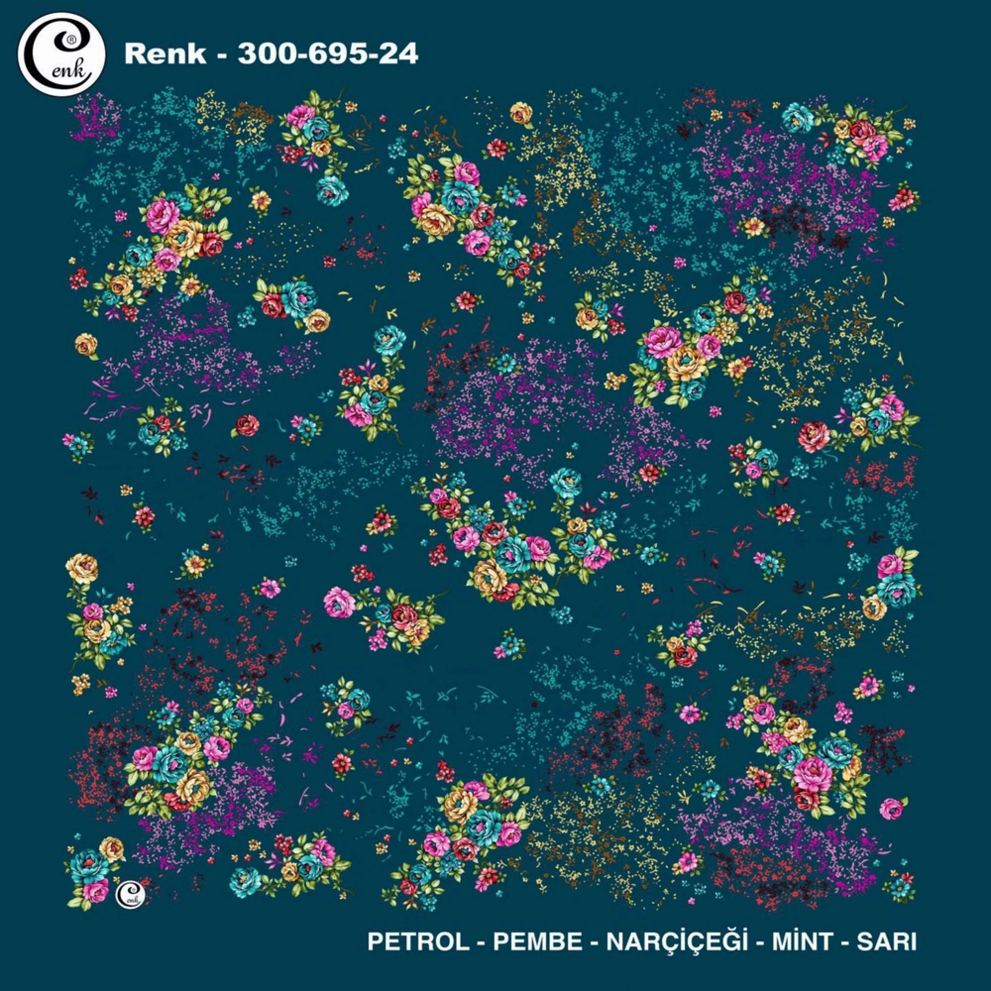 Cenk Desenli Oyalık Yazma 695-24