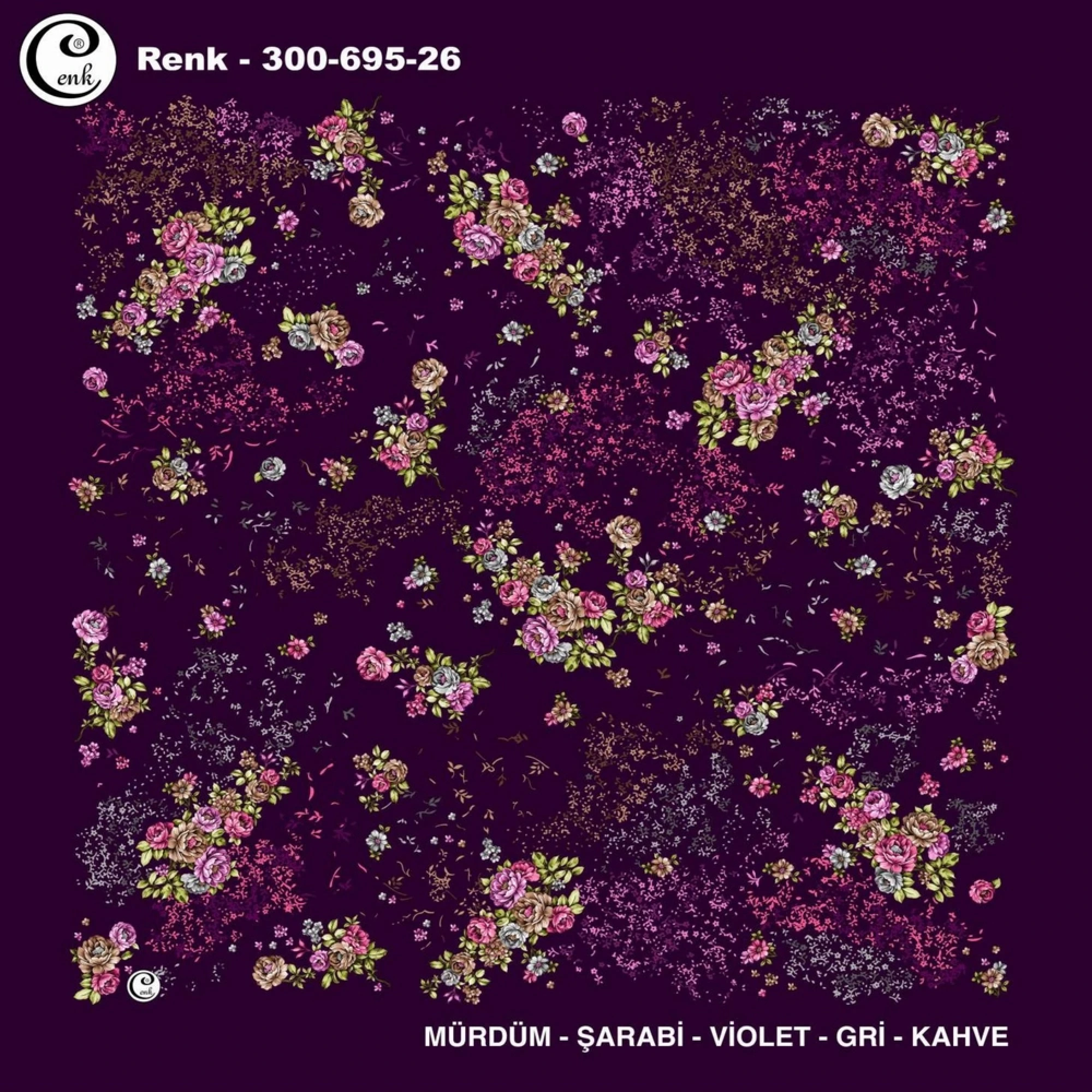 Cenk Desenli Oyalık Yazma 695-26