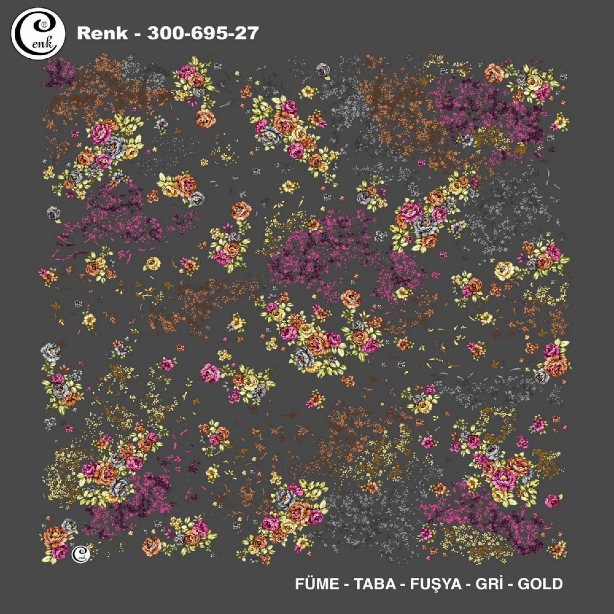 Cenk Desenli Oyalık Yazma 695-27