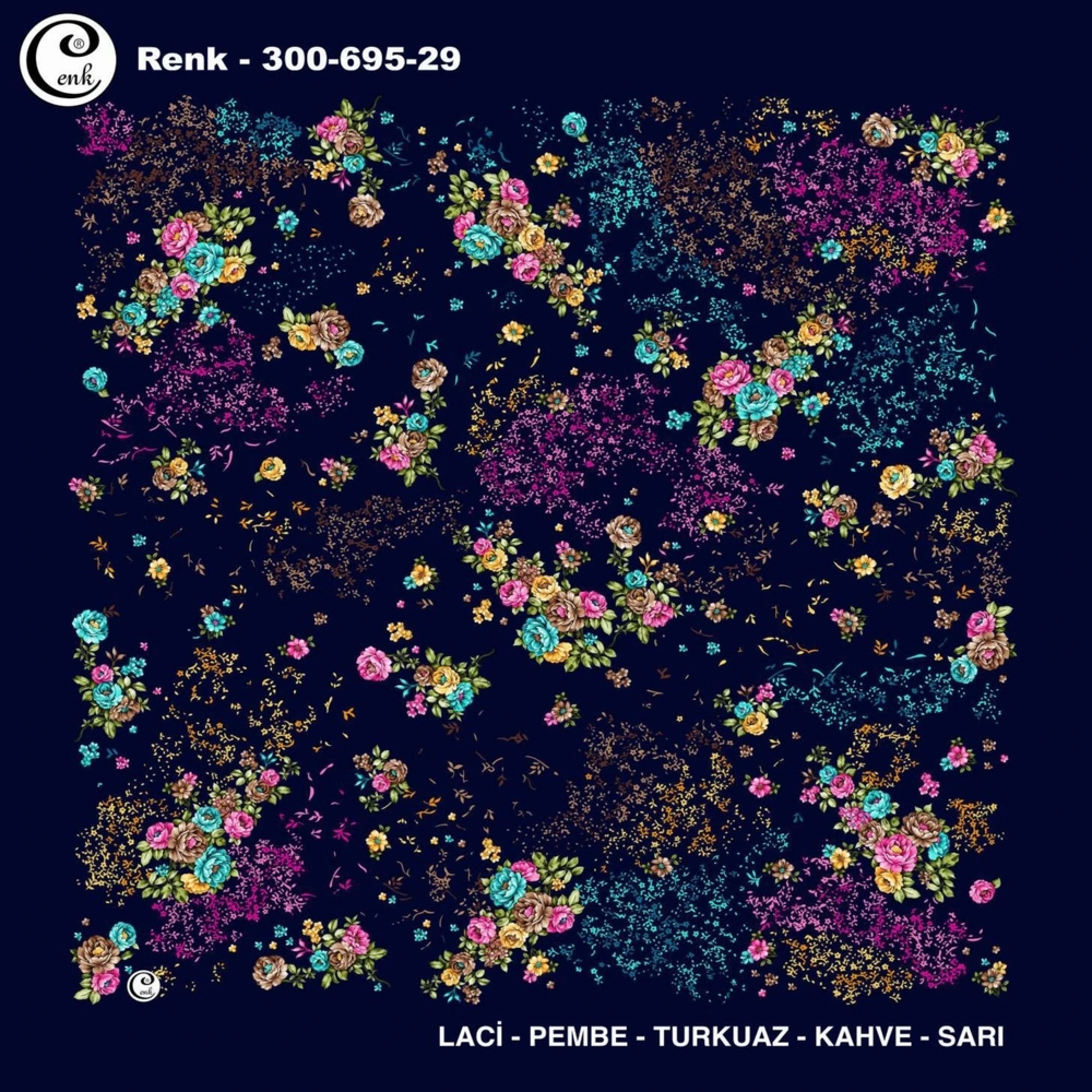 Cenk Desenli Oyalık Yazma 695-29