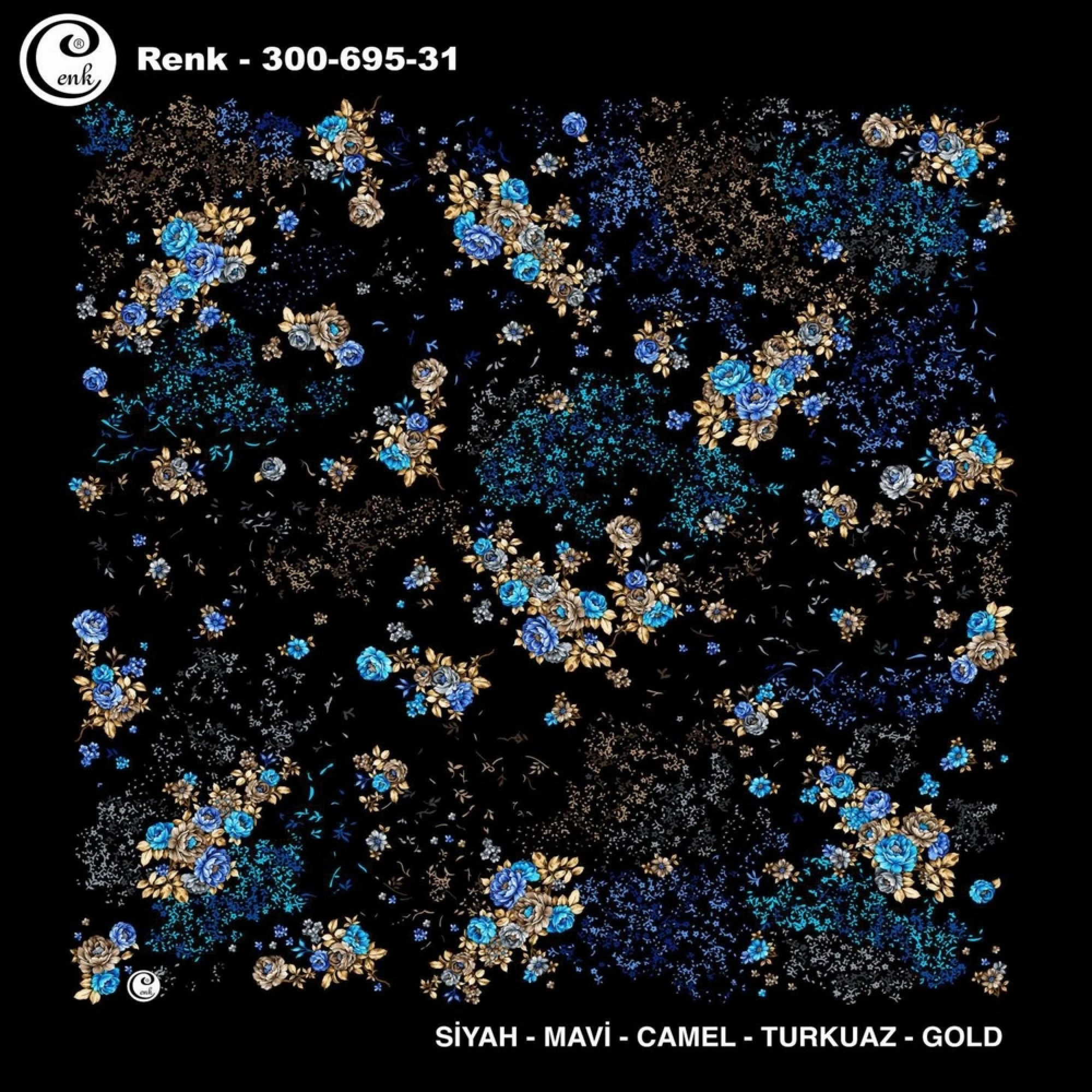 Cenk Desenli Oyalık Yazma 695-31