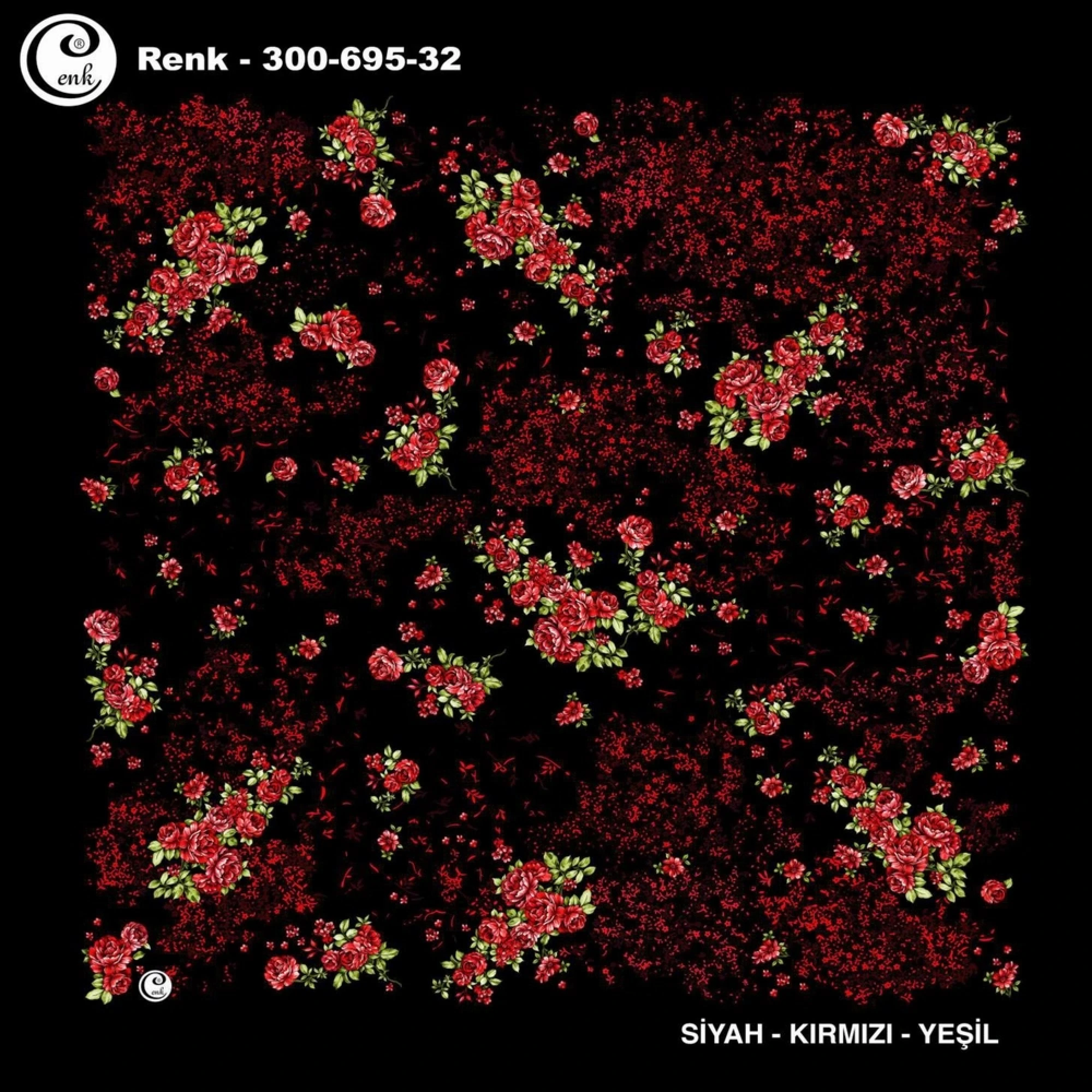 Cenk Desenli Oyalık Yazma 695-32