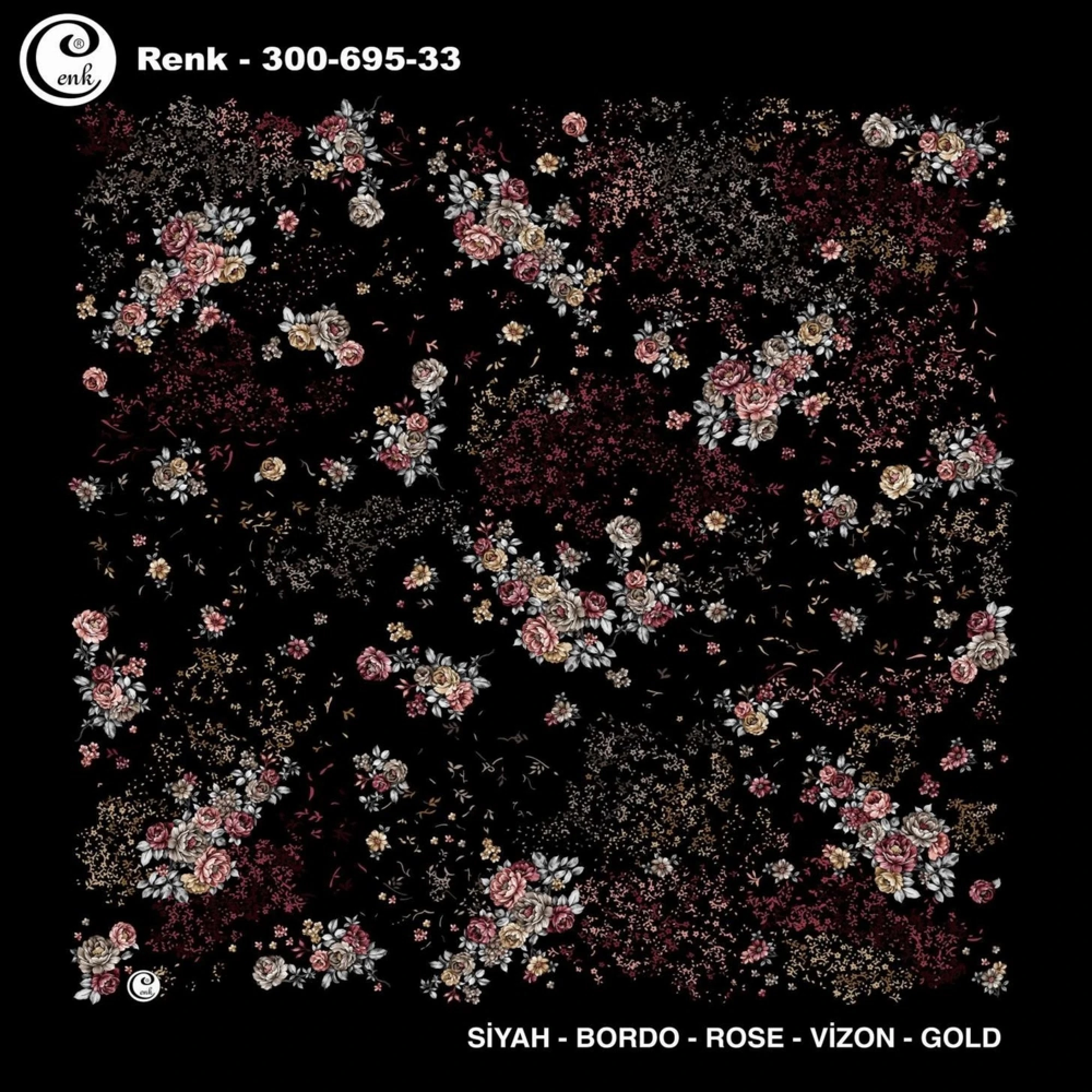 Cenk Desenli Oyalık Yazma 695-33