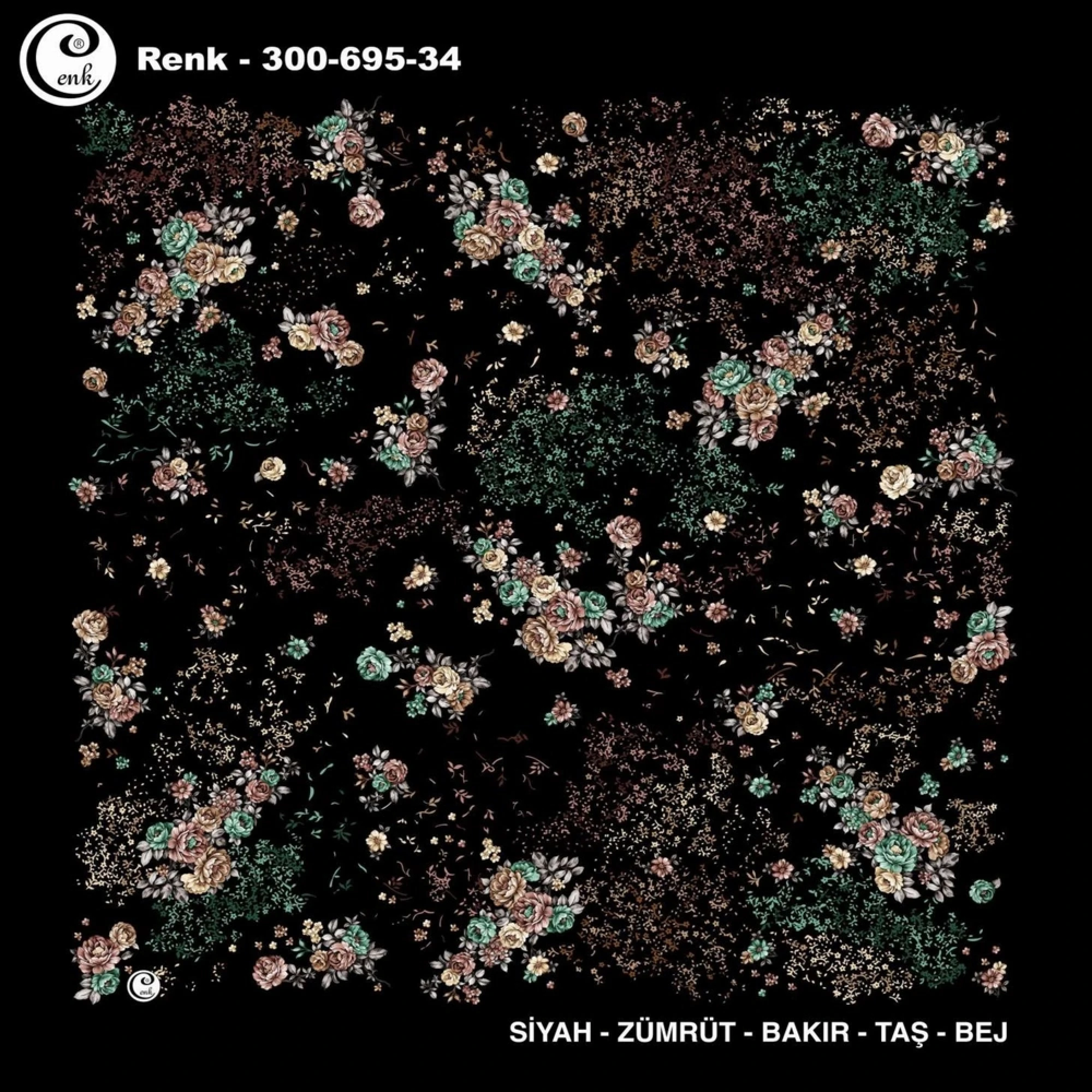 Cenk Desenli Oyalık Yazma 695-34